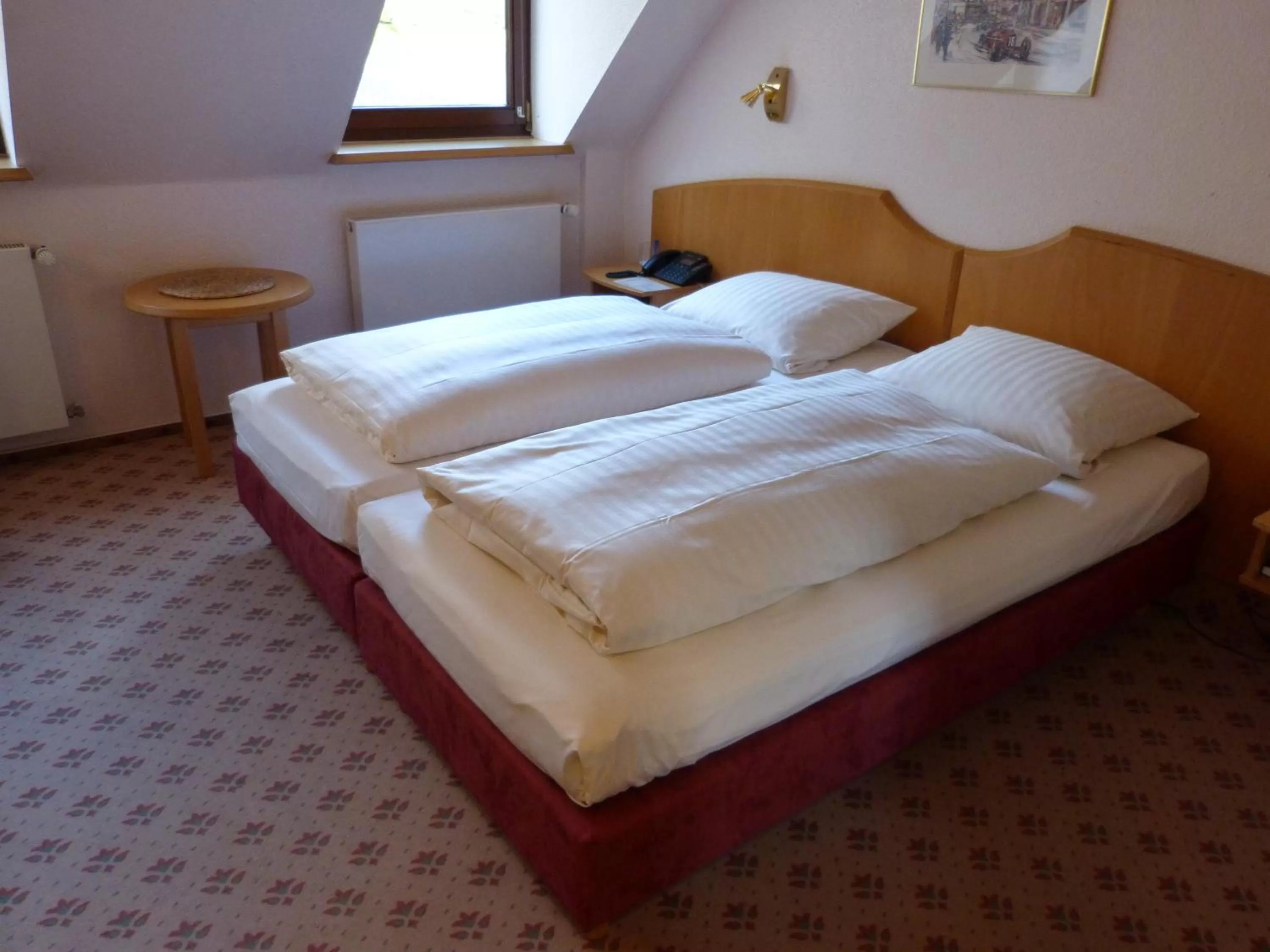 Bed in Heidehotel Soltauer Hof