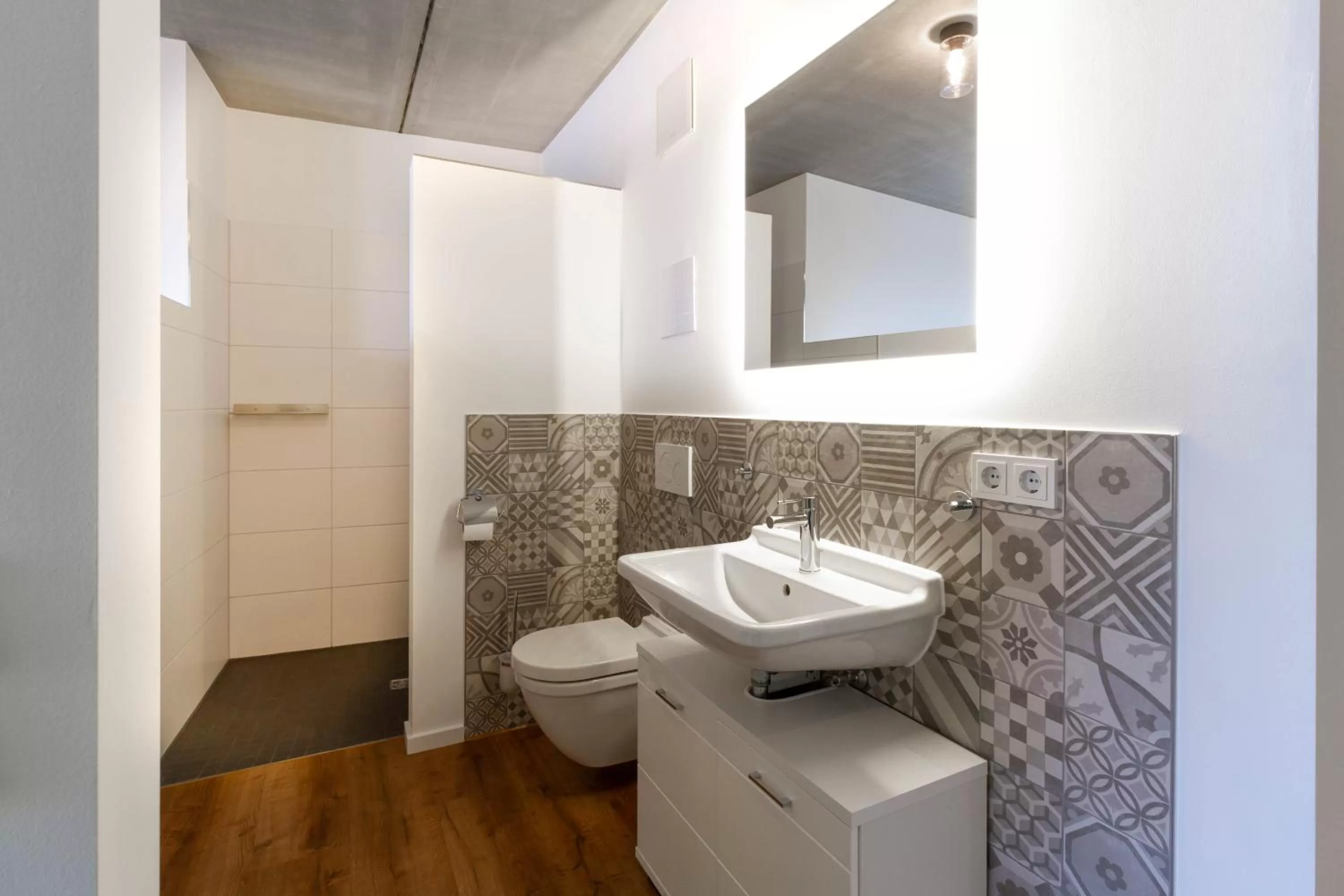 Bathroom in Gohlke L.O.F.T. Apartments