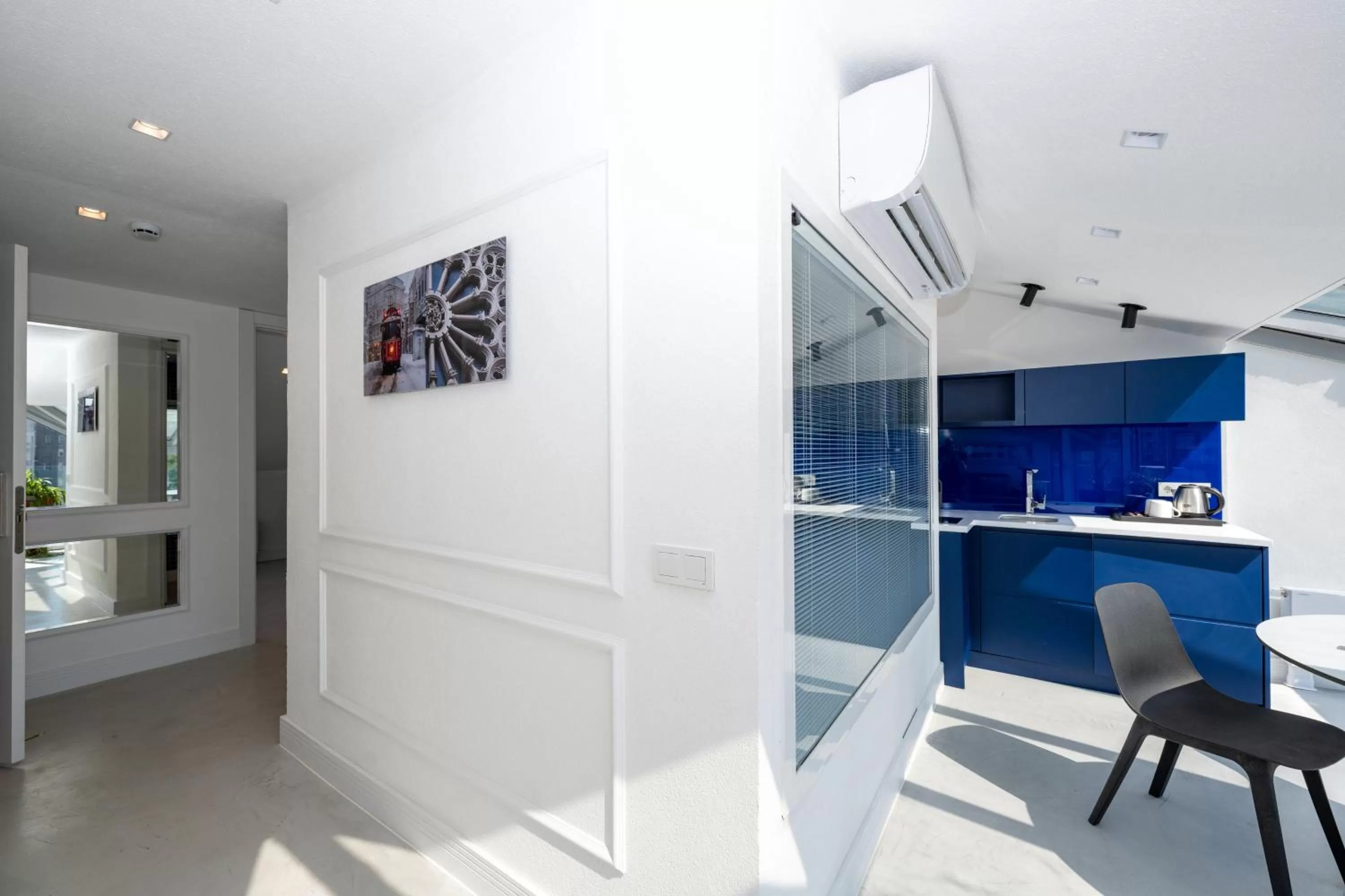 Kitchen or kitchenette in Juno Hotel Taksim