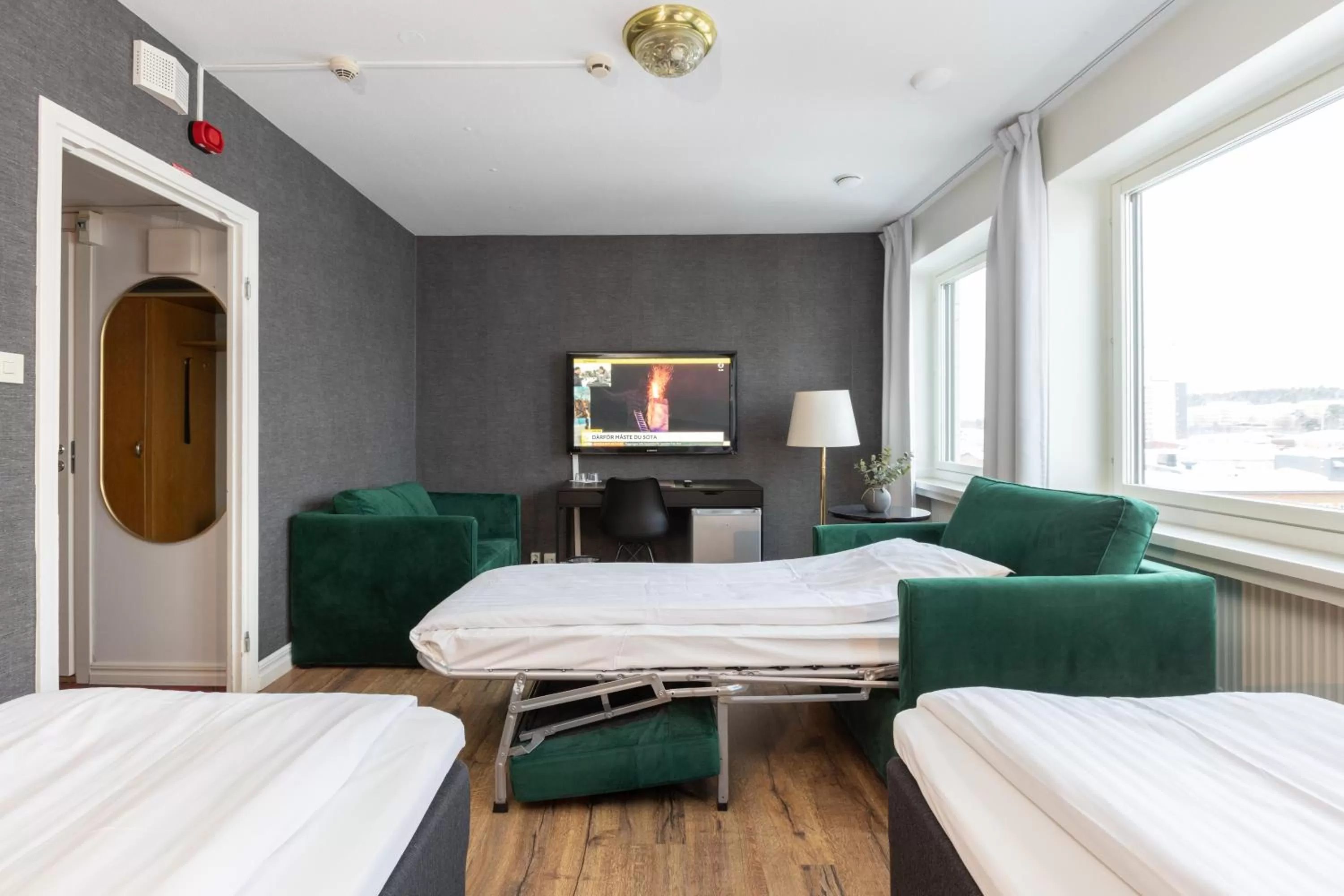 Bed in Hotel Victoria