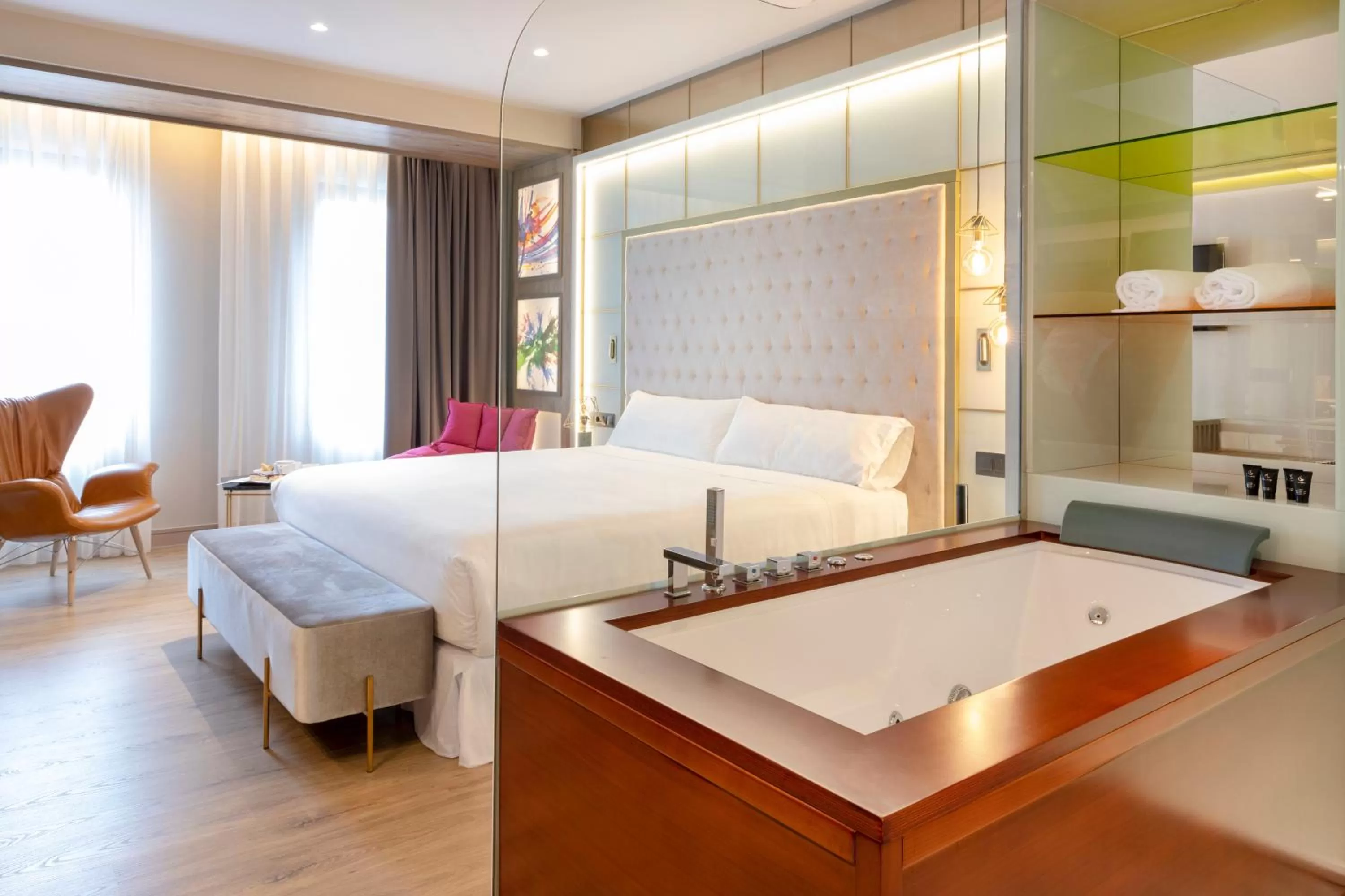 King Room with Spa Bath in Barceló Ourense