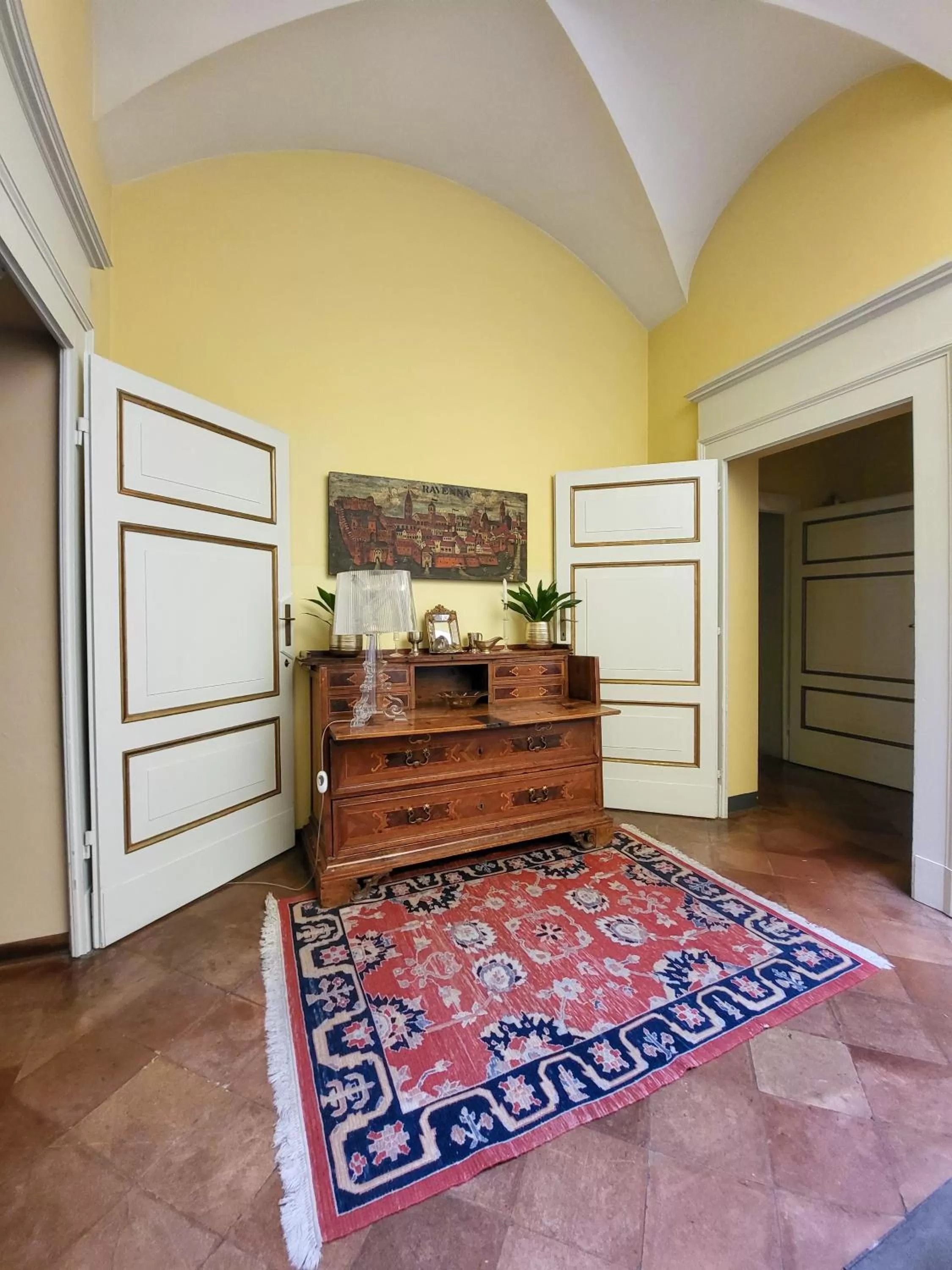 Decorative detail in Casa Masoli