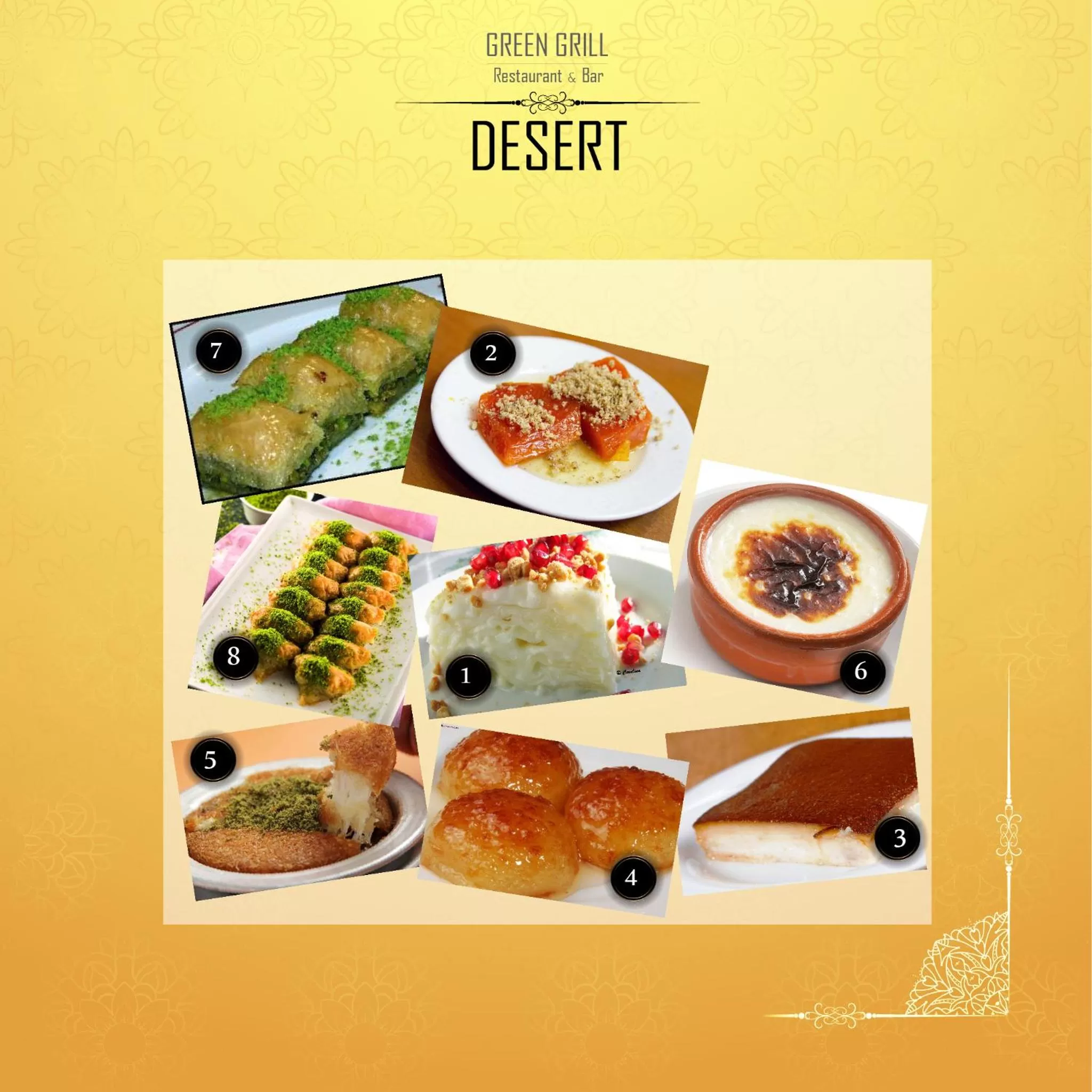 Restaurant/places to eat in Hotel Green Palace