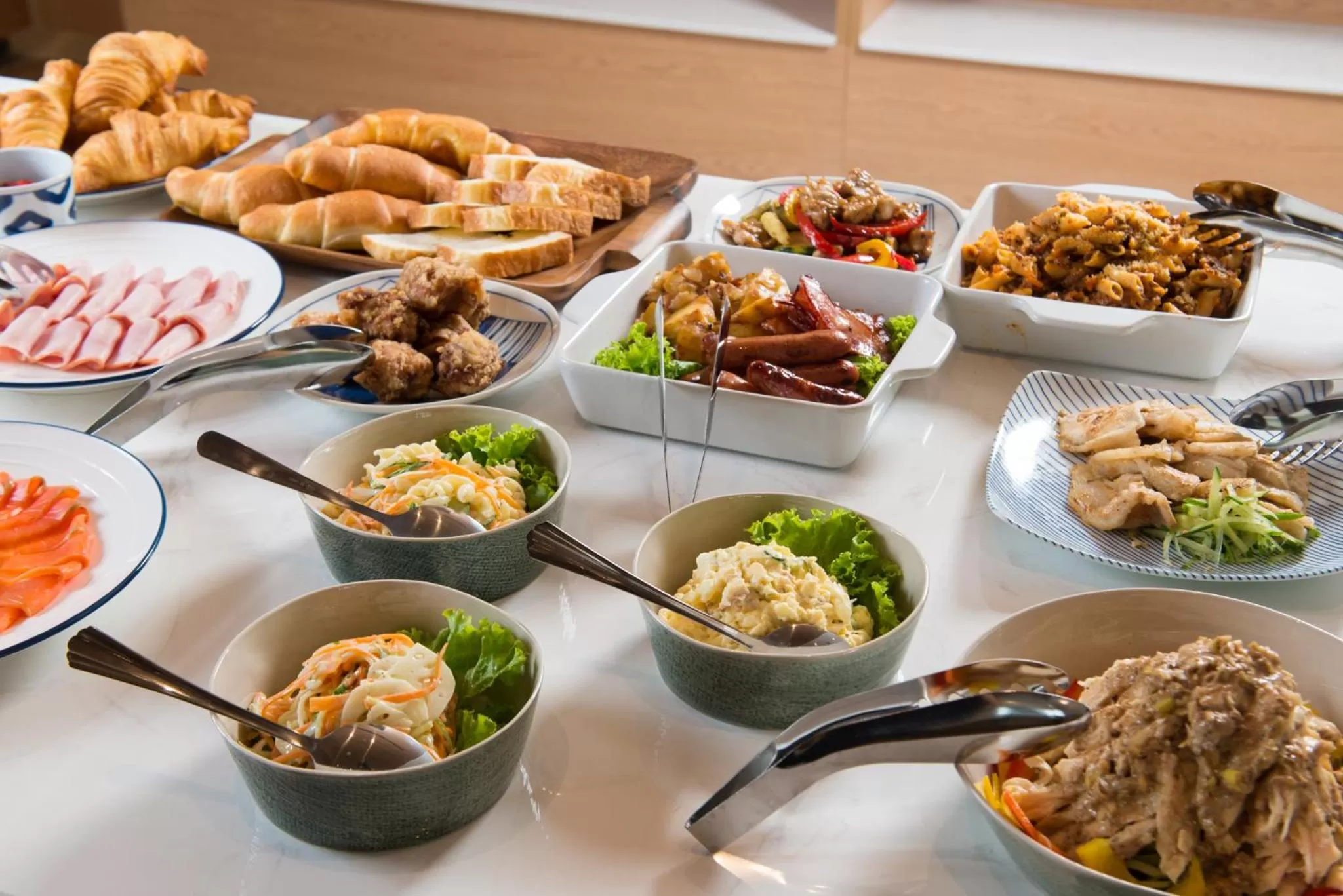 Breakfast in Roygent Parks Hanoi