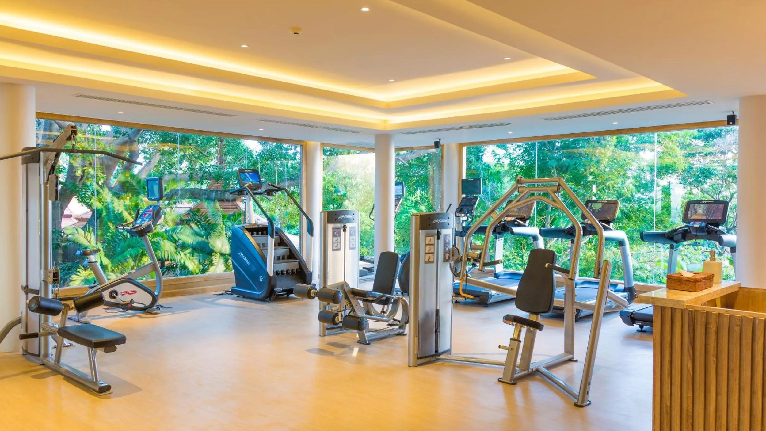 Fitness centre/facilities in Trisara Villas & Residences Phuket