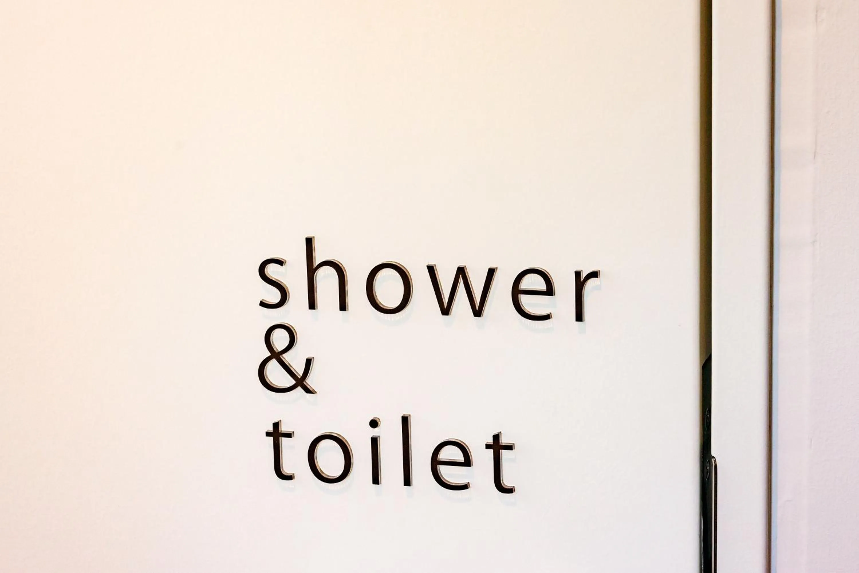 Shower in plat hostel keikyu sapporo sky