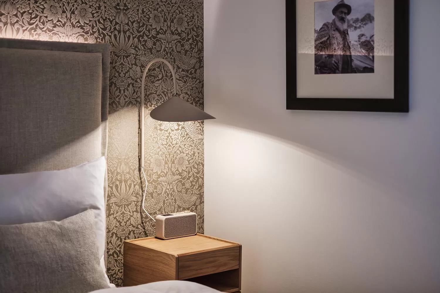 Bed in Hotel Edelweiss