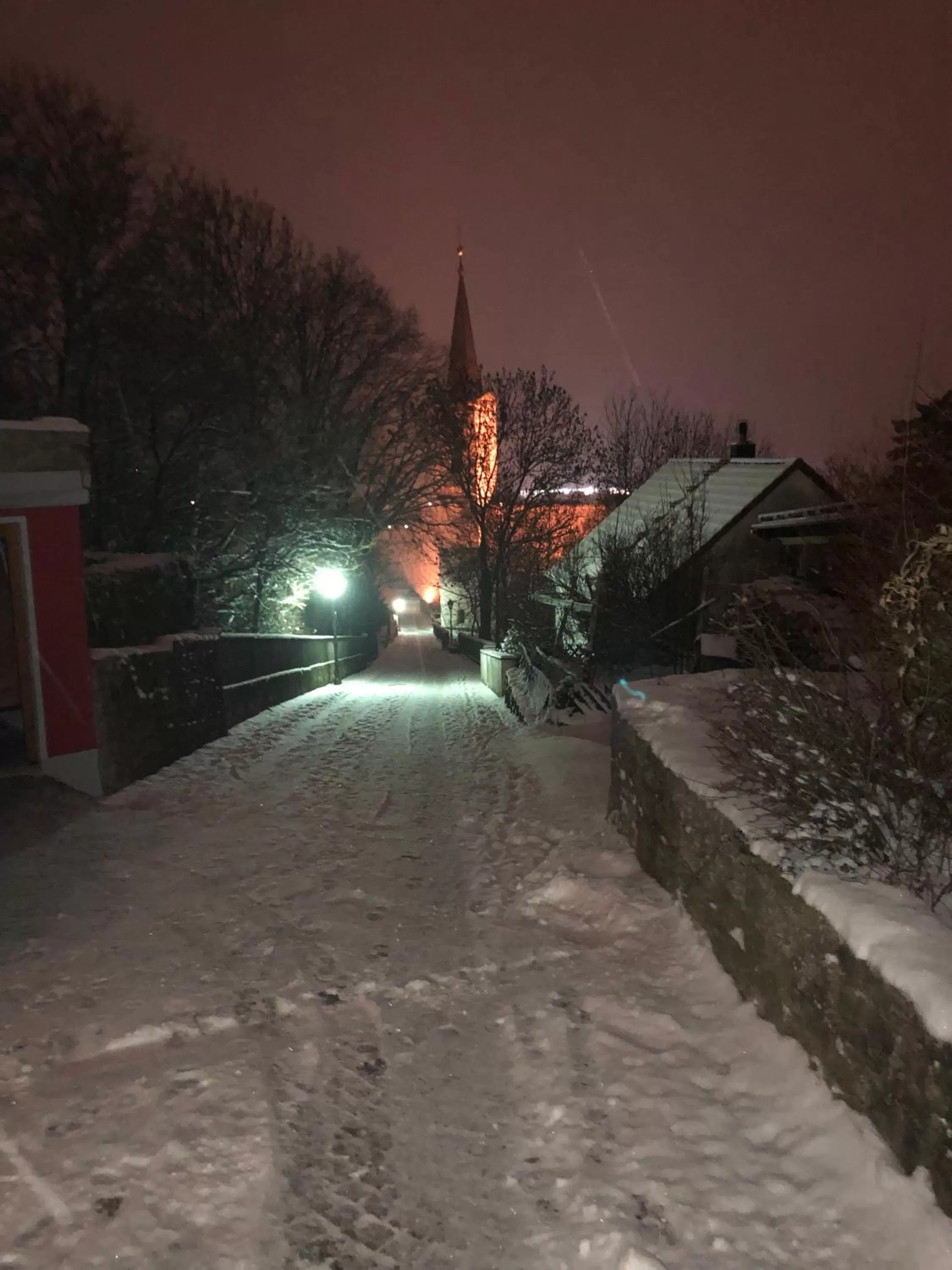 Winter in Gasthof Adler