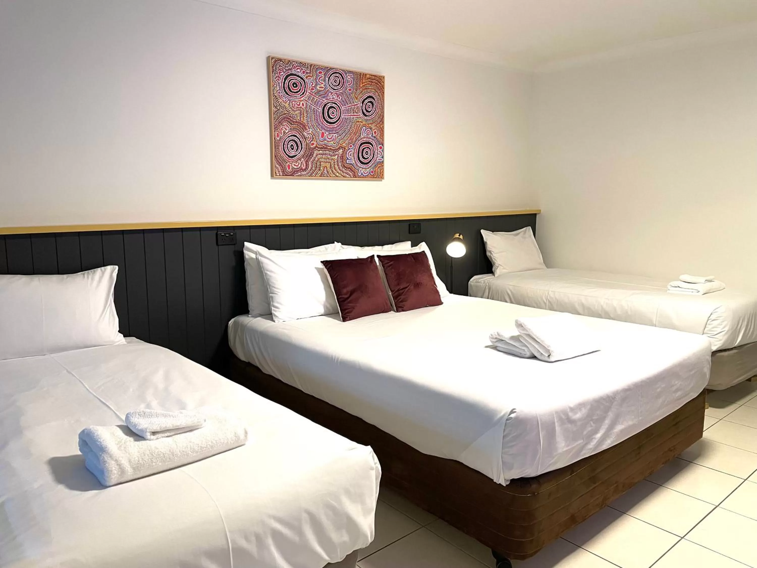 Bed in Esk Caravan Park & Rail Trail Motel