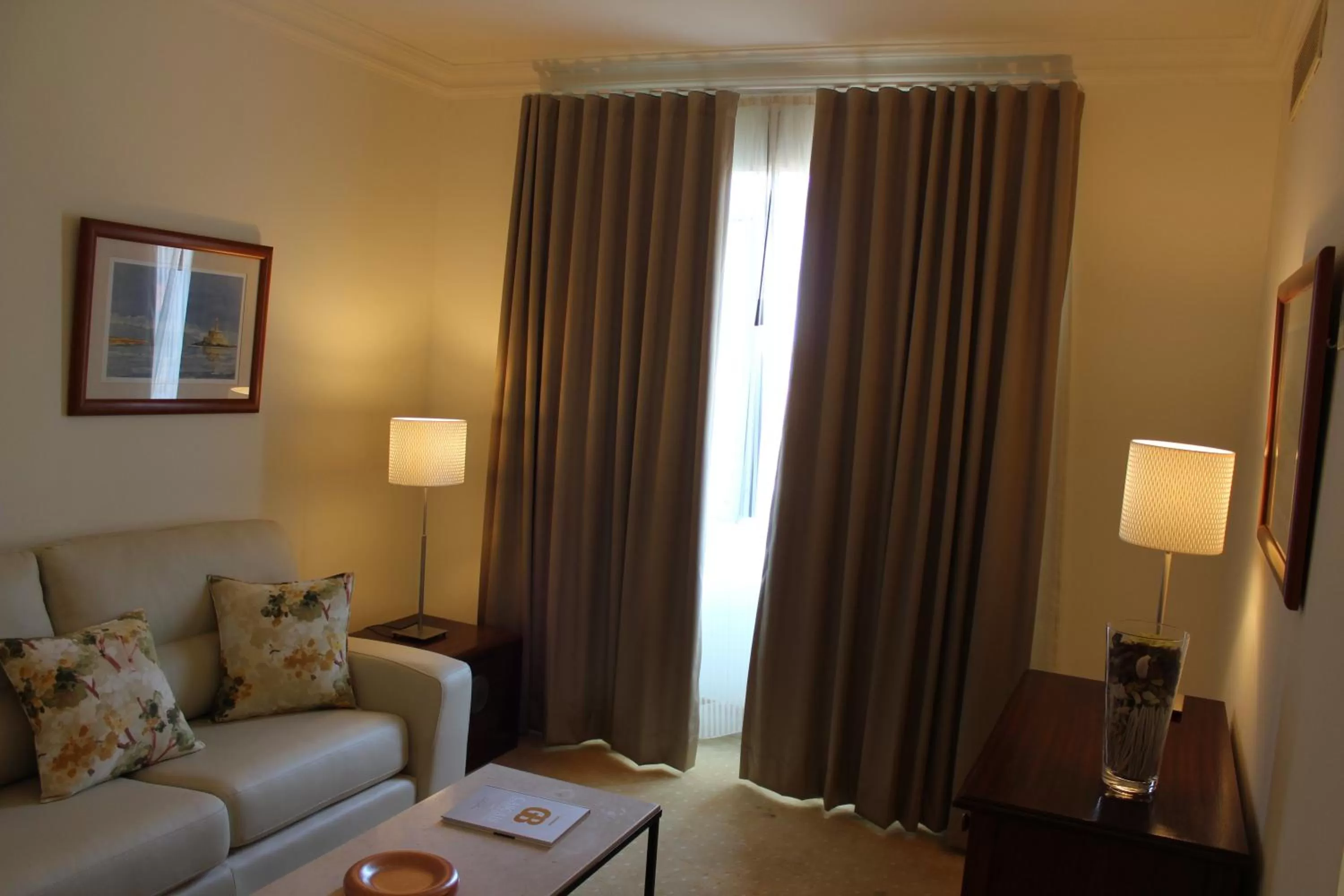 Living room in Hotel Solar Palmeiras