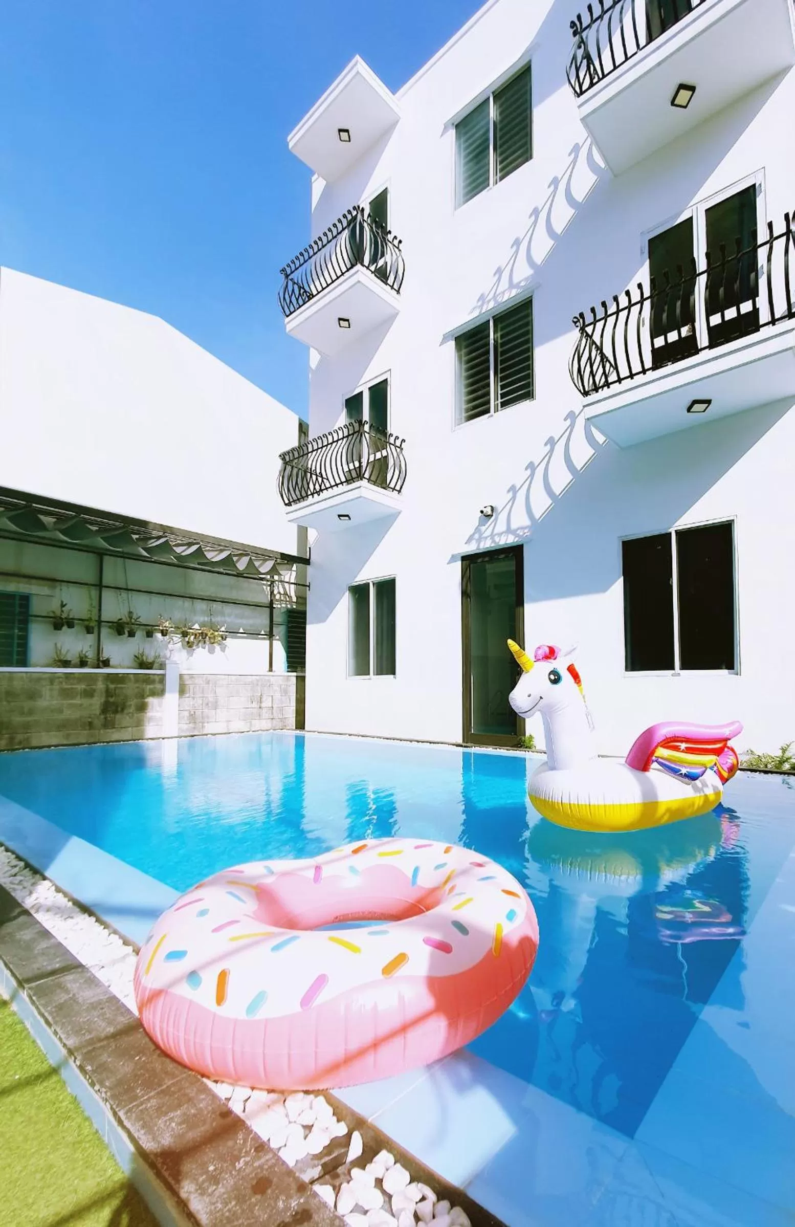 Swimming pool in Silver Moon Villa Hoi An