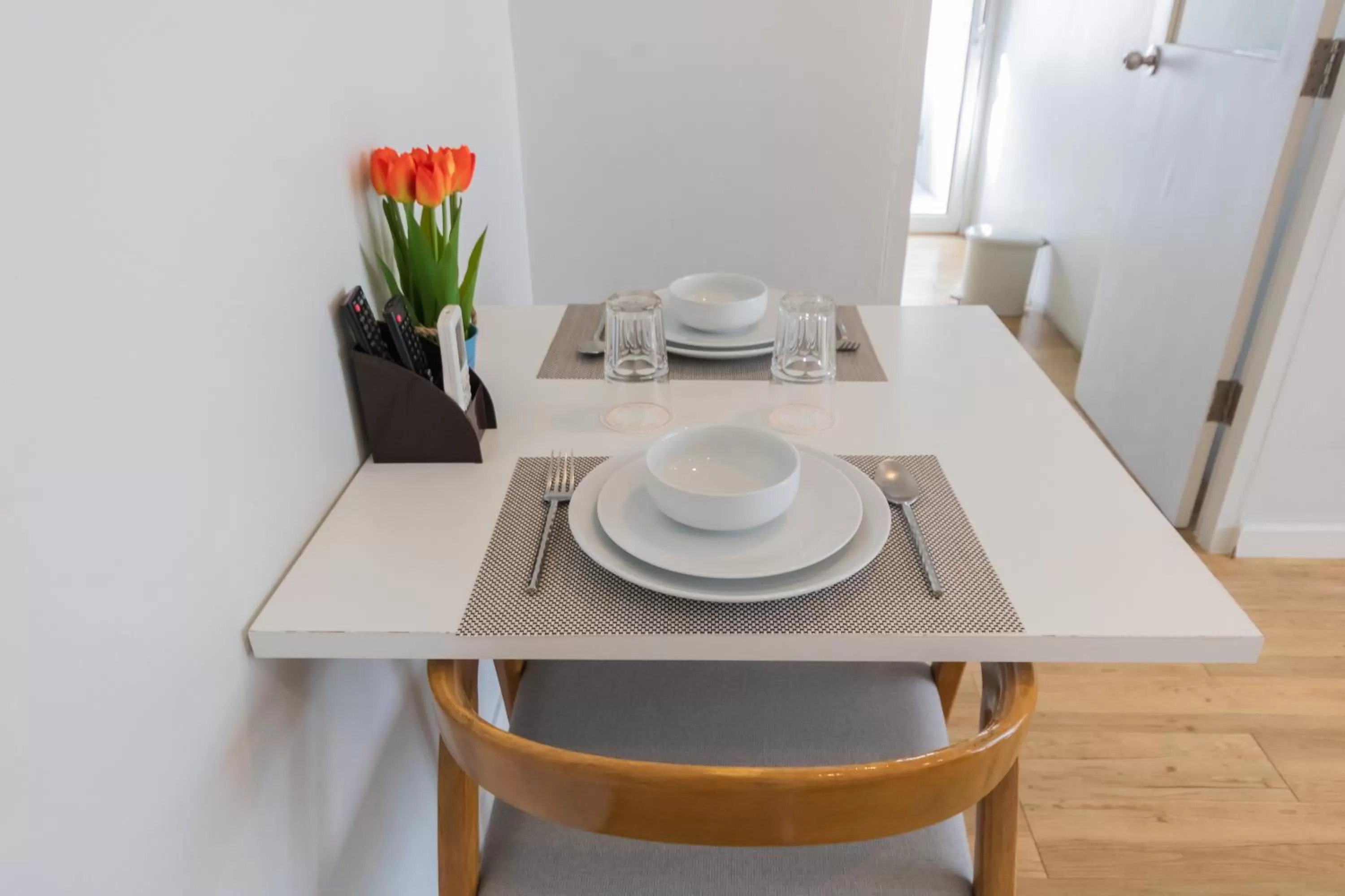 Dining area in United Residence Ekamai Bangkok