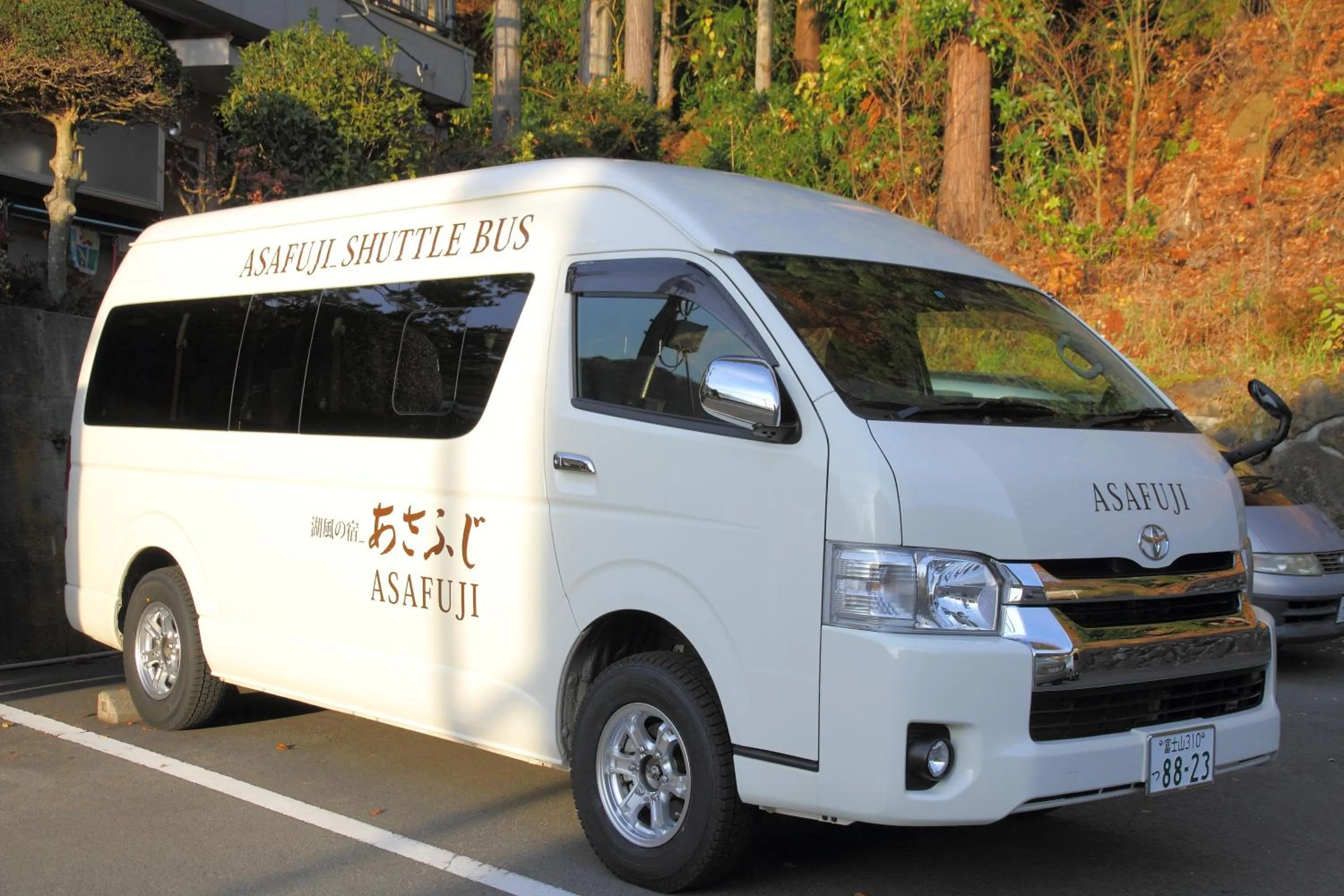 shuttle in Hotel Asafuji