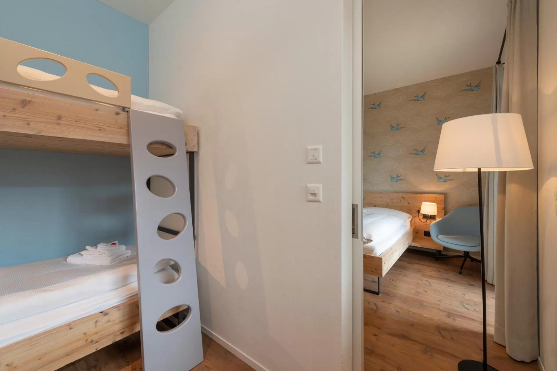 Photo of the whole room, Bed in Randolins Familienresort