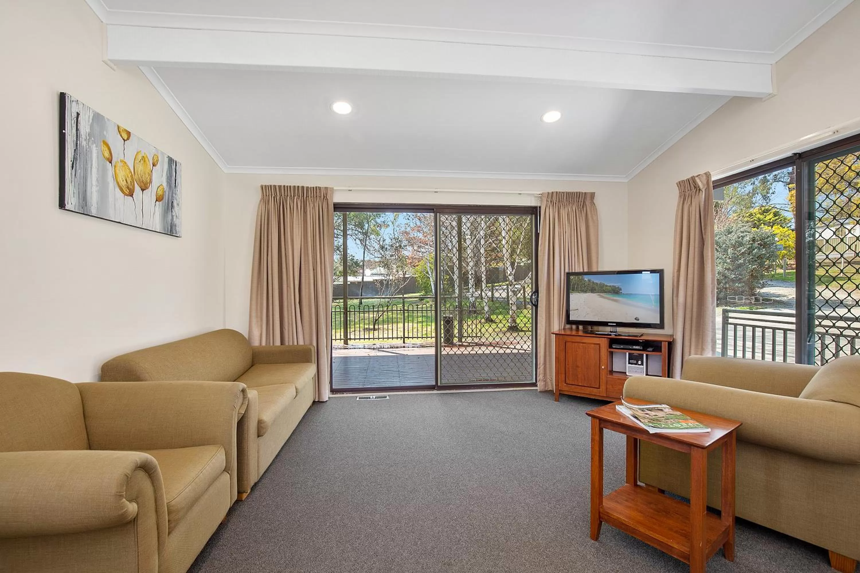 TV and multimedia in Thunderbird Motel Yass