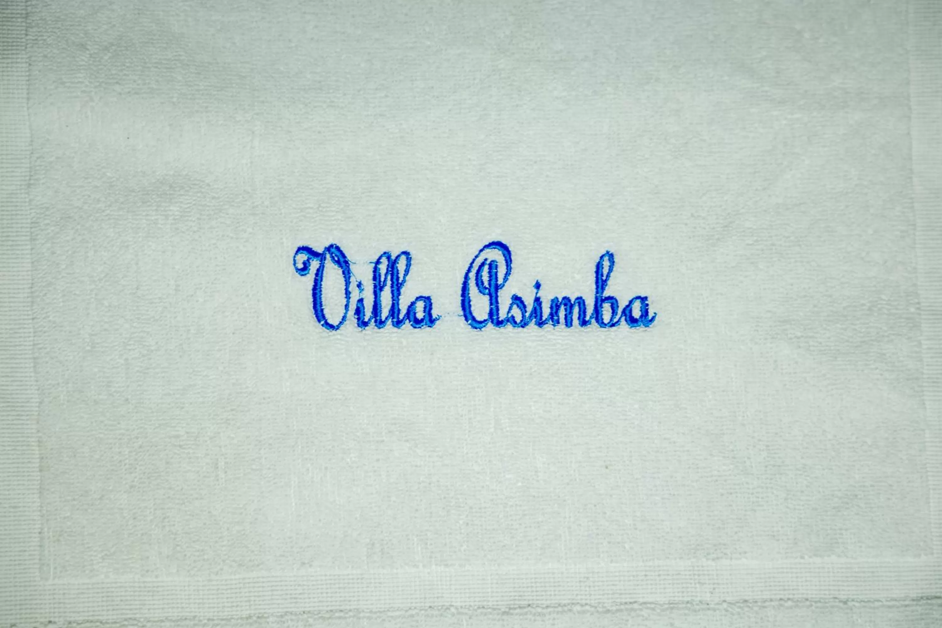 towels in Villa Asimba