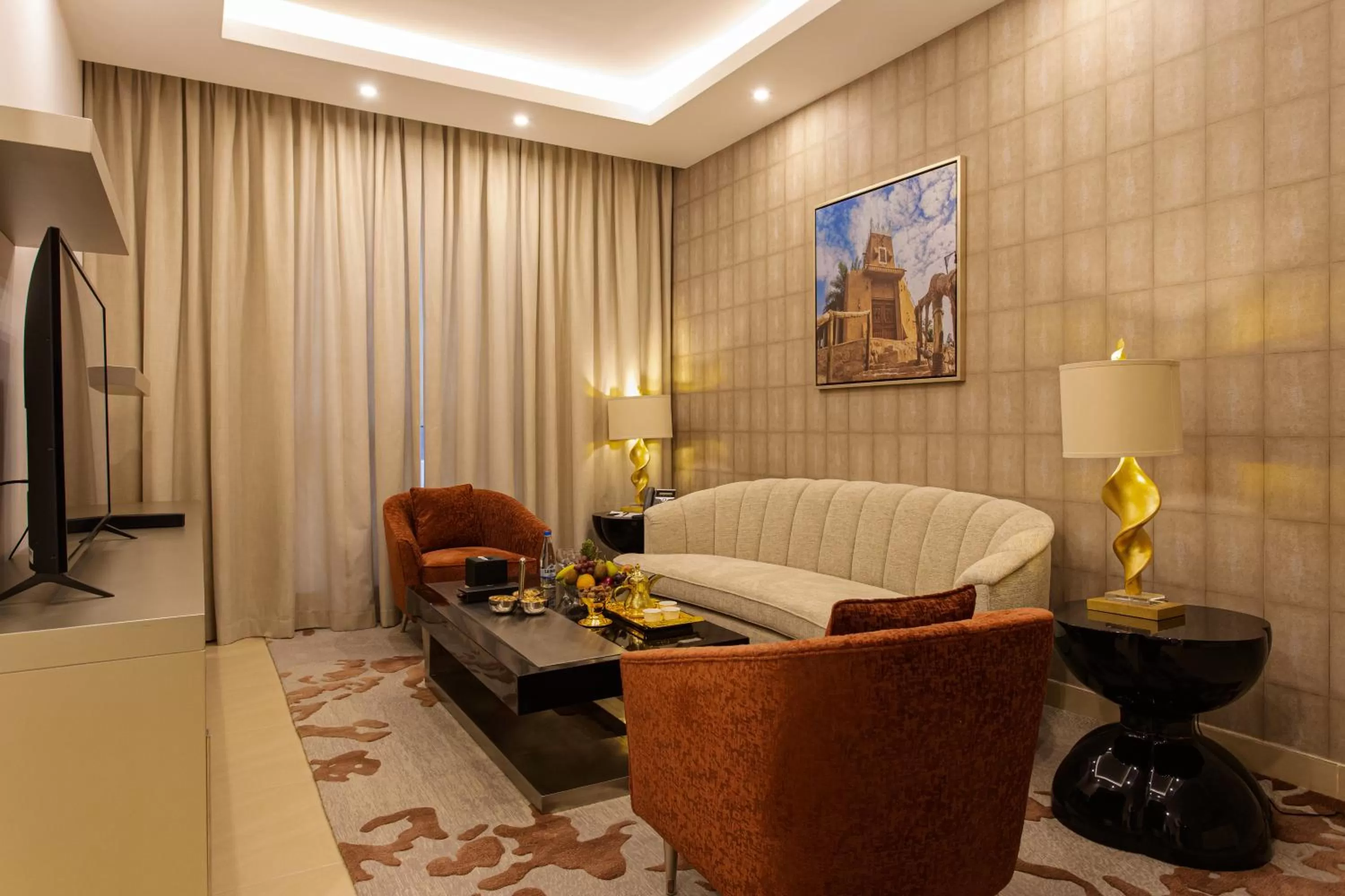 Living room in Sarwat Park Hotel Riyadh - Diplomatic Quarter