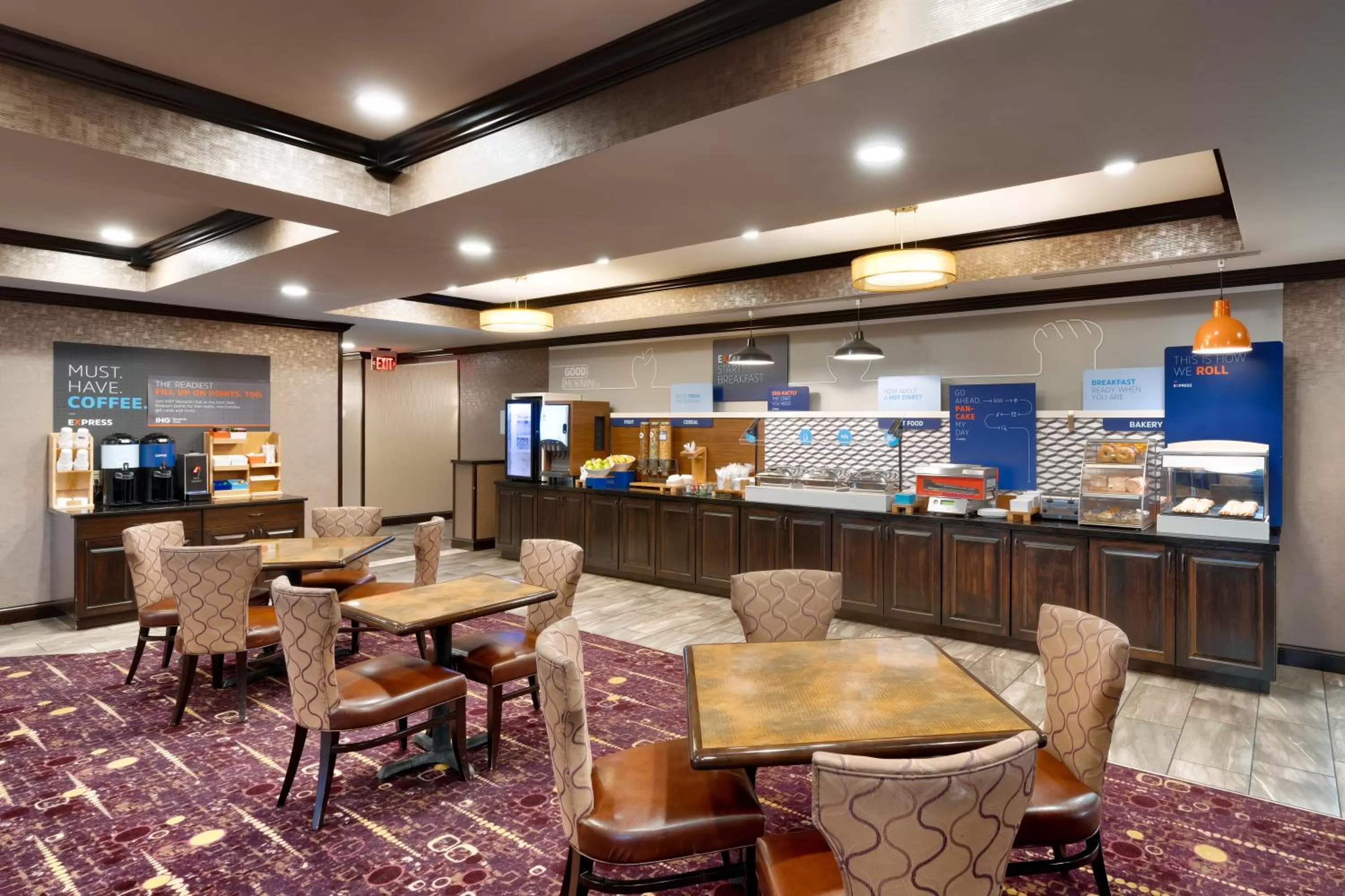 Breakfast in Holiday Inn Express Hotel & Suites Billings by IHG