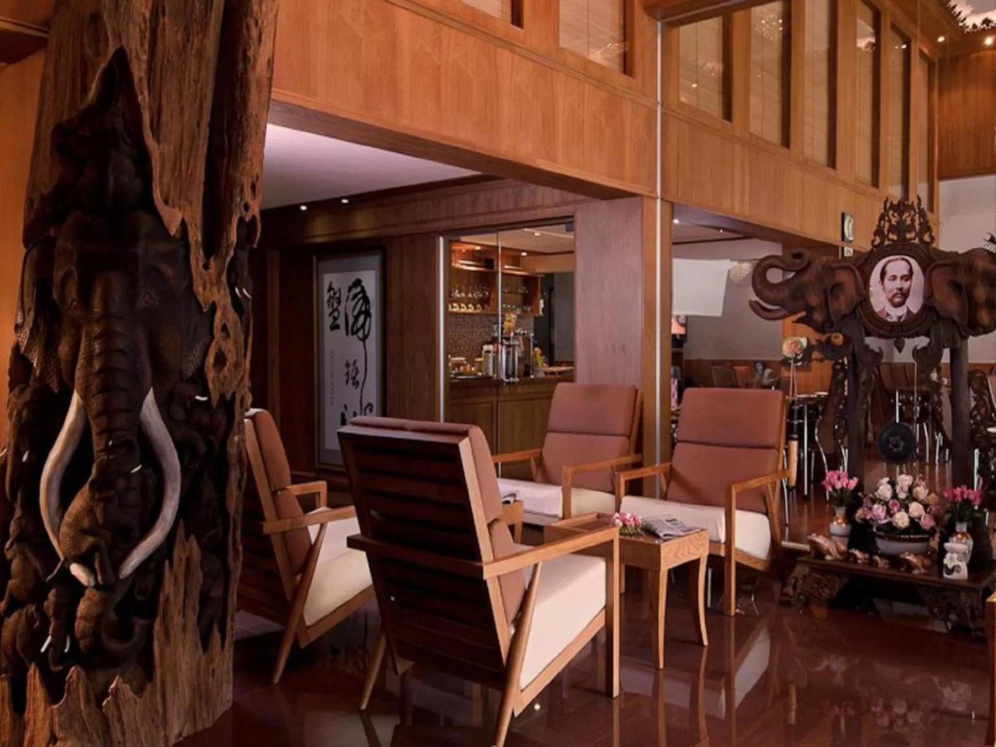 Lounge or bar in KC Place Hotel Pratunam