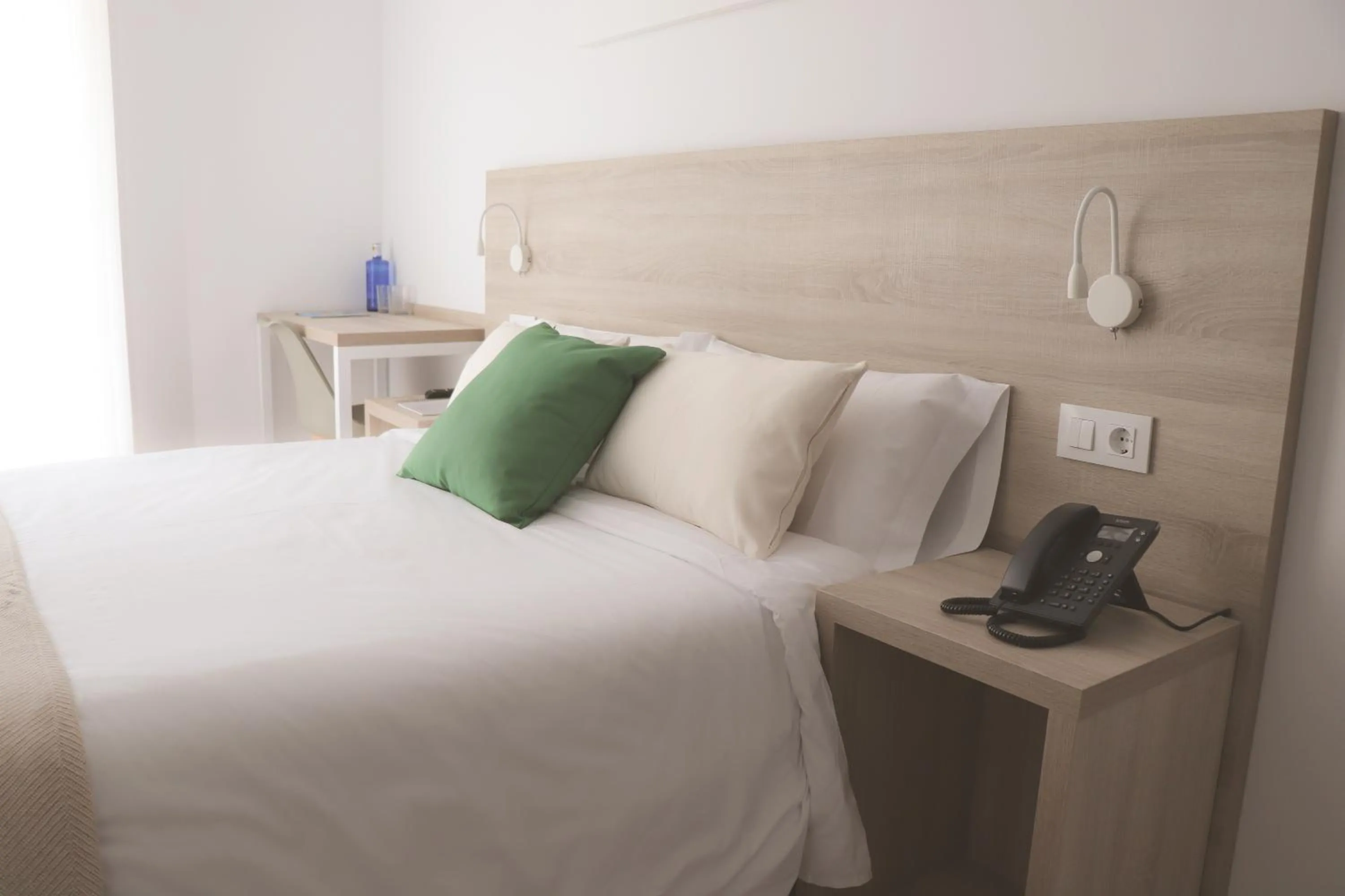 Bed in Hotel Sunna Benicassim