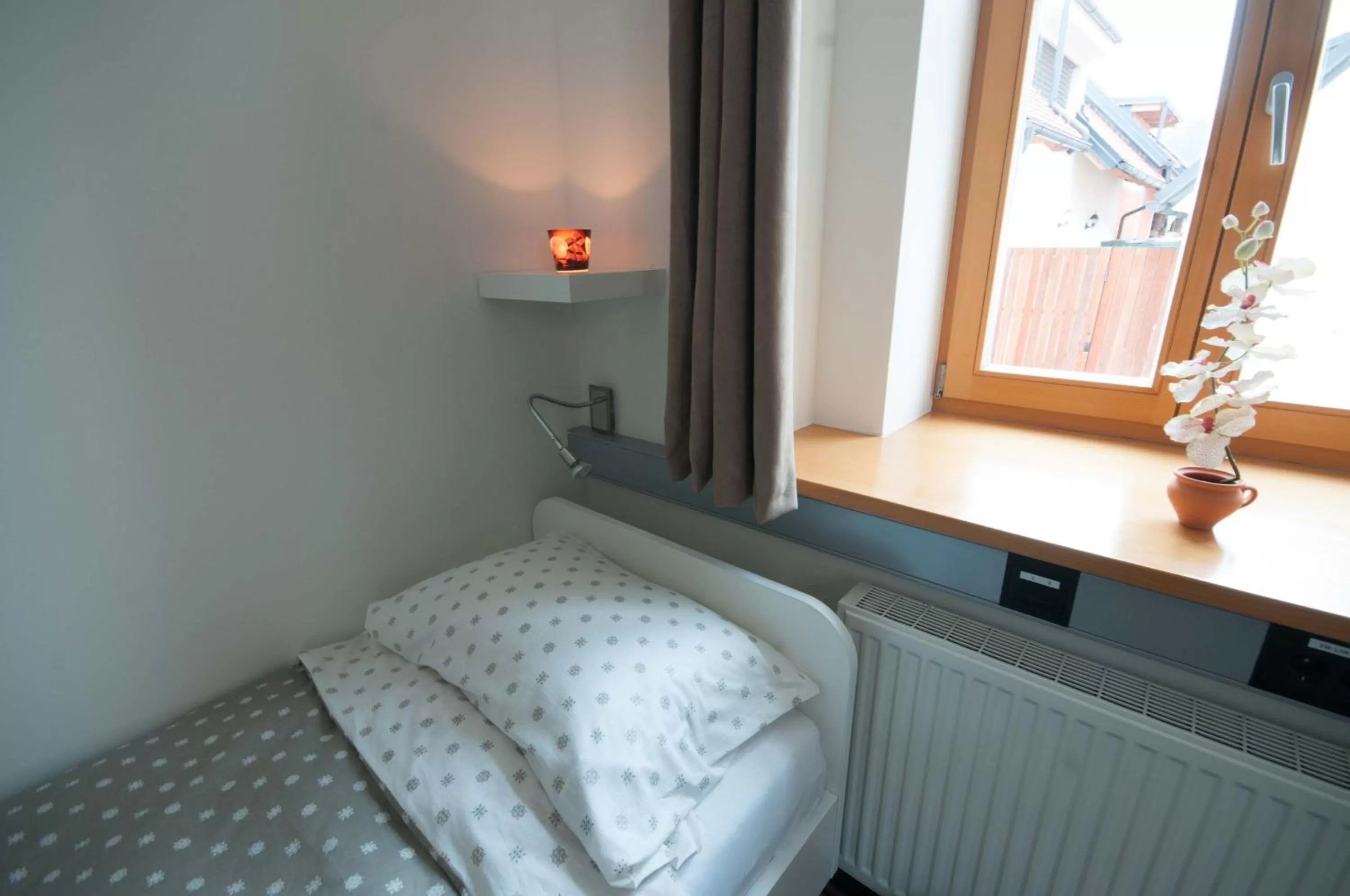 Bed in CUBE central rooms for 2