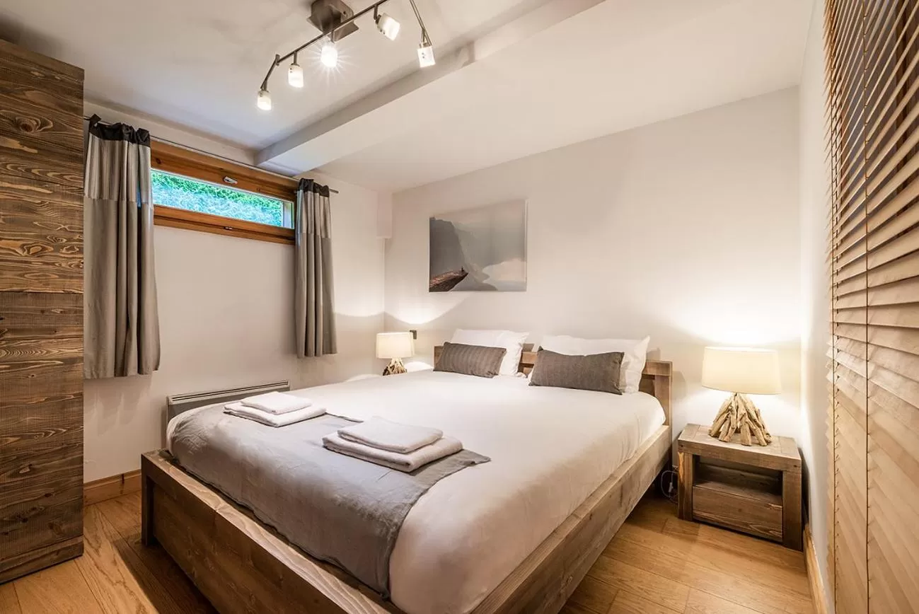 Bed in Eden Hotel, Apartments and Chalet Chamonix Les Praz