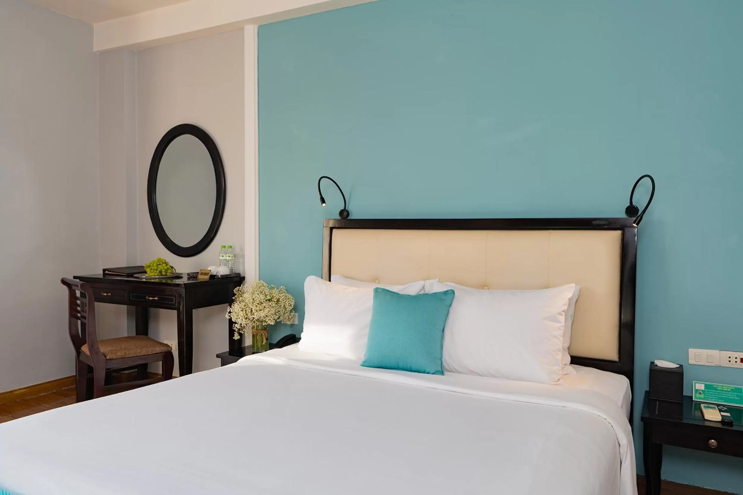 Bed in Hoian Sincerity Hotel & Spa
