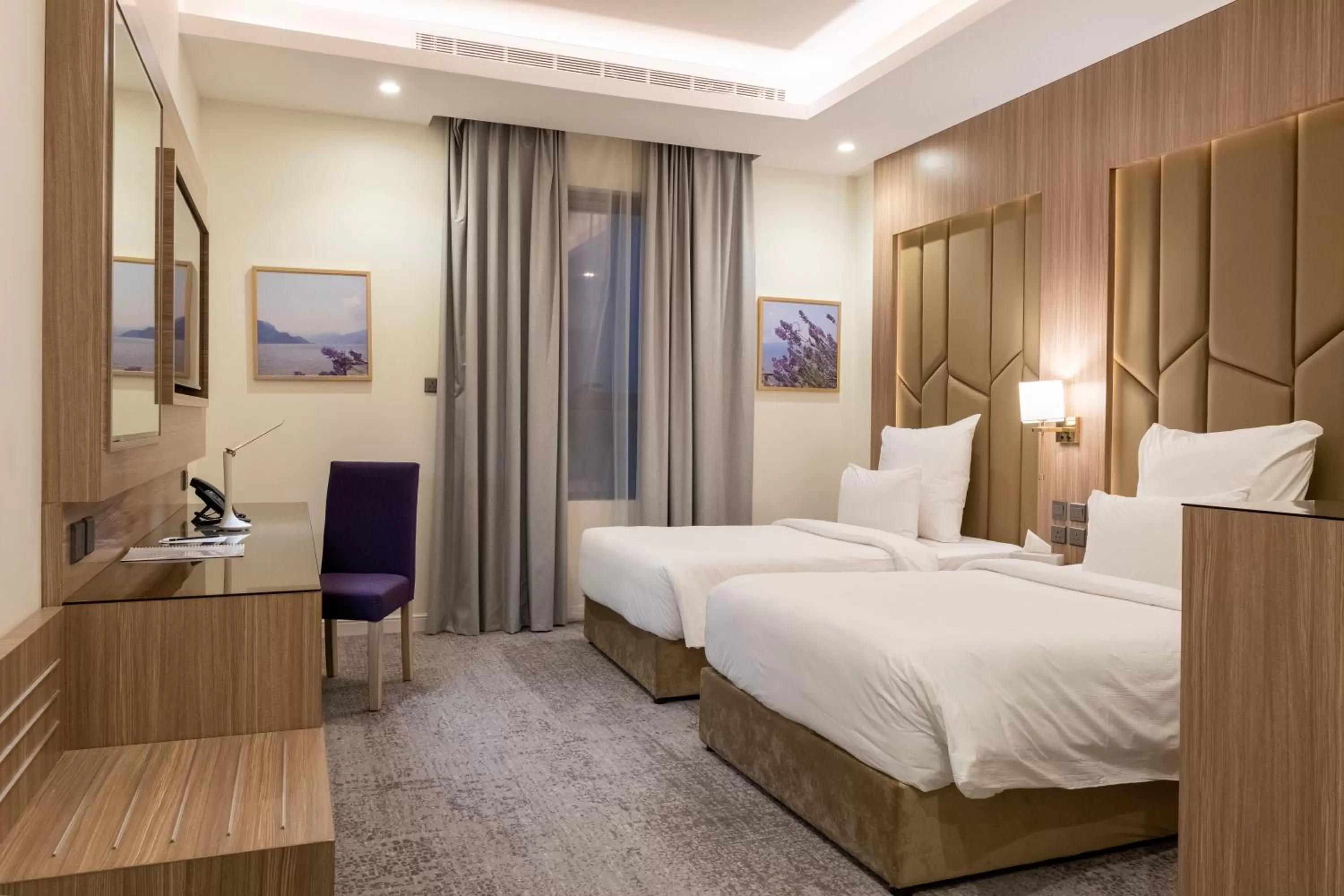 Bed in Karim Hotel Riyadh