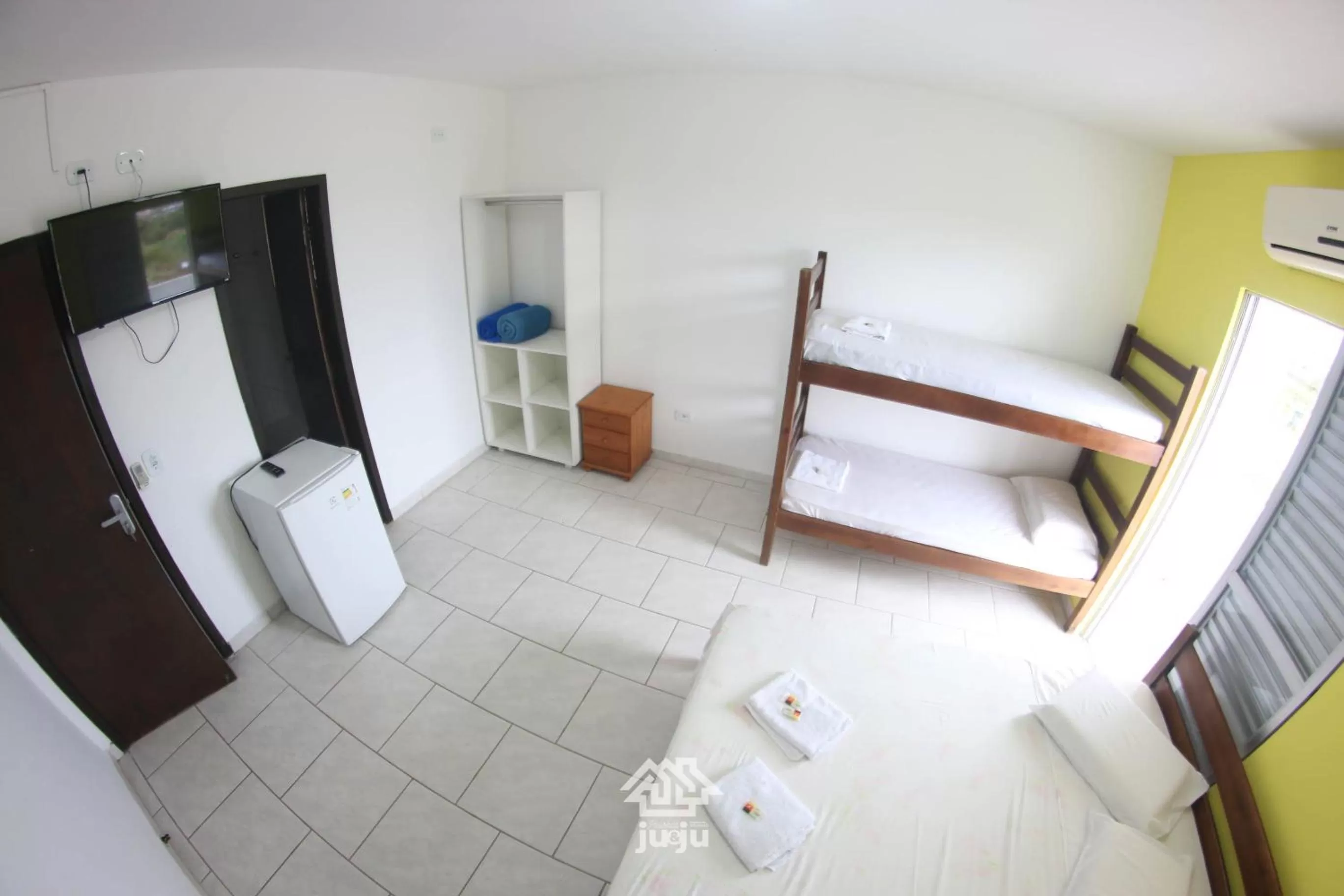 Bed in Pousada Ju&Ju à 400 mts DA PRAIA