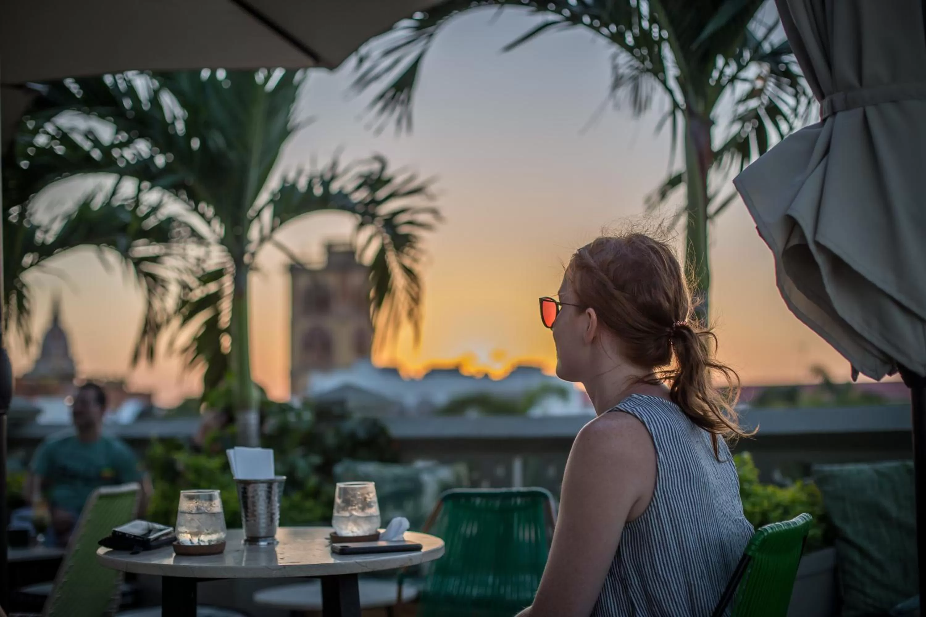 Sunset in Townhouse Boutique Hotel