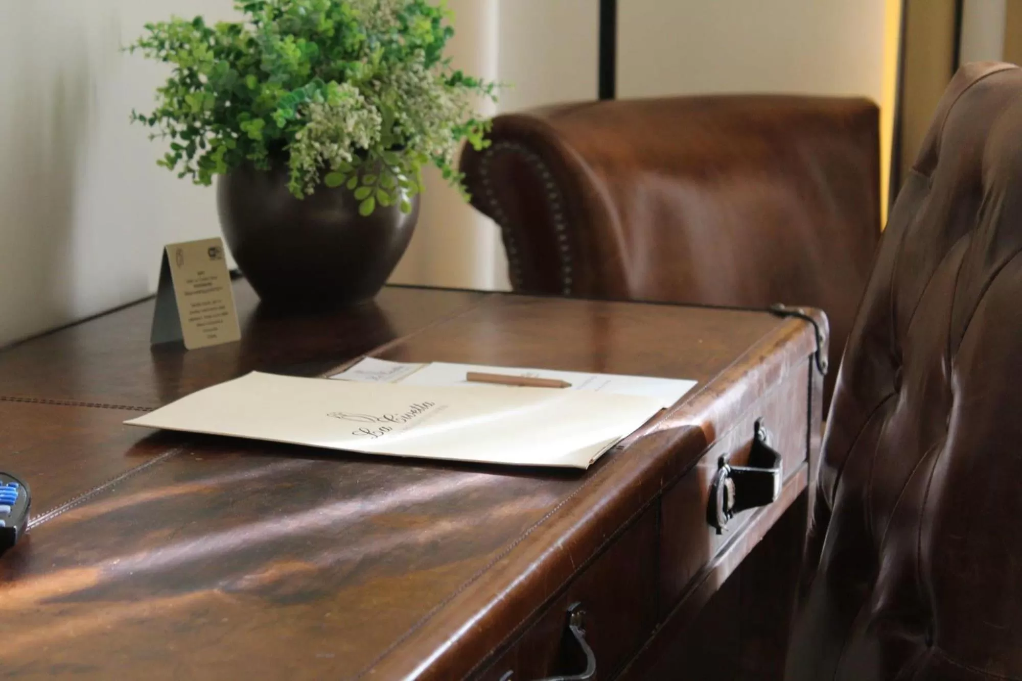 Decorative detail in La Civetta