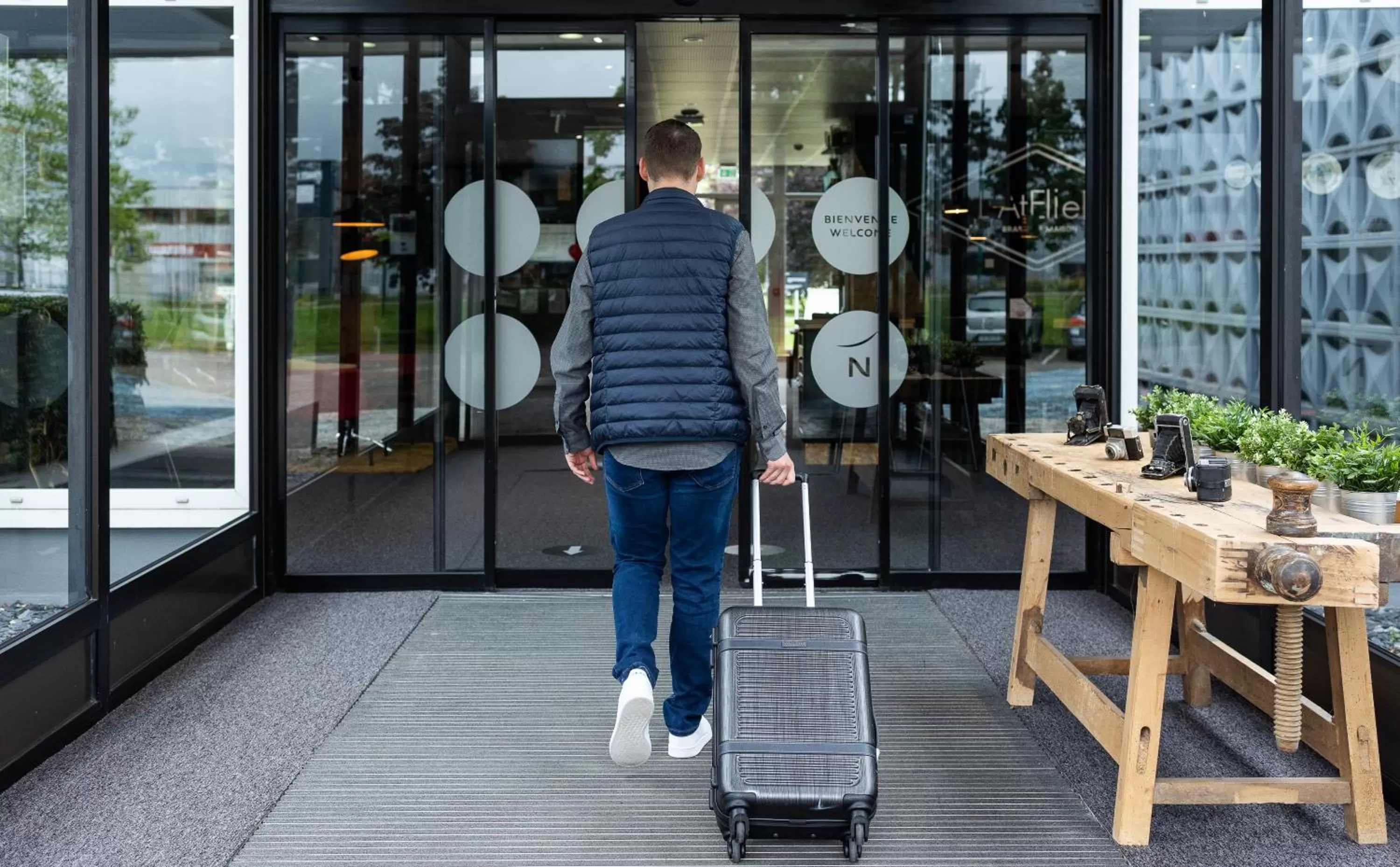 Facade/entrance in Novotel Mulhouse Bâle Fribourg