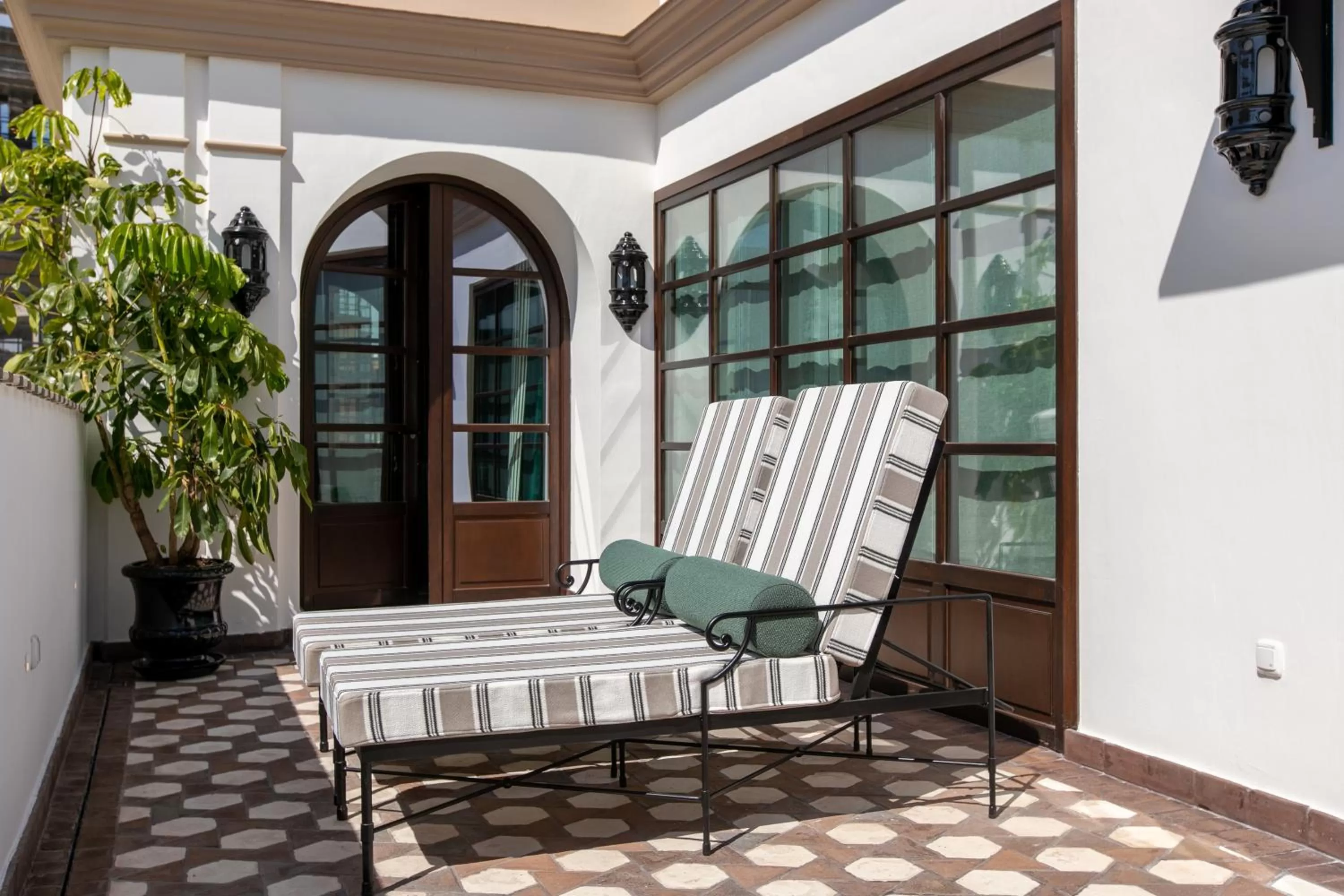 Patio in Hotel Casa Palacio Don Ramón