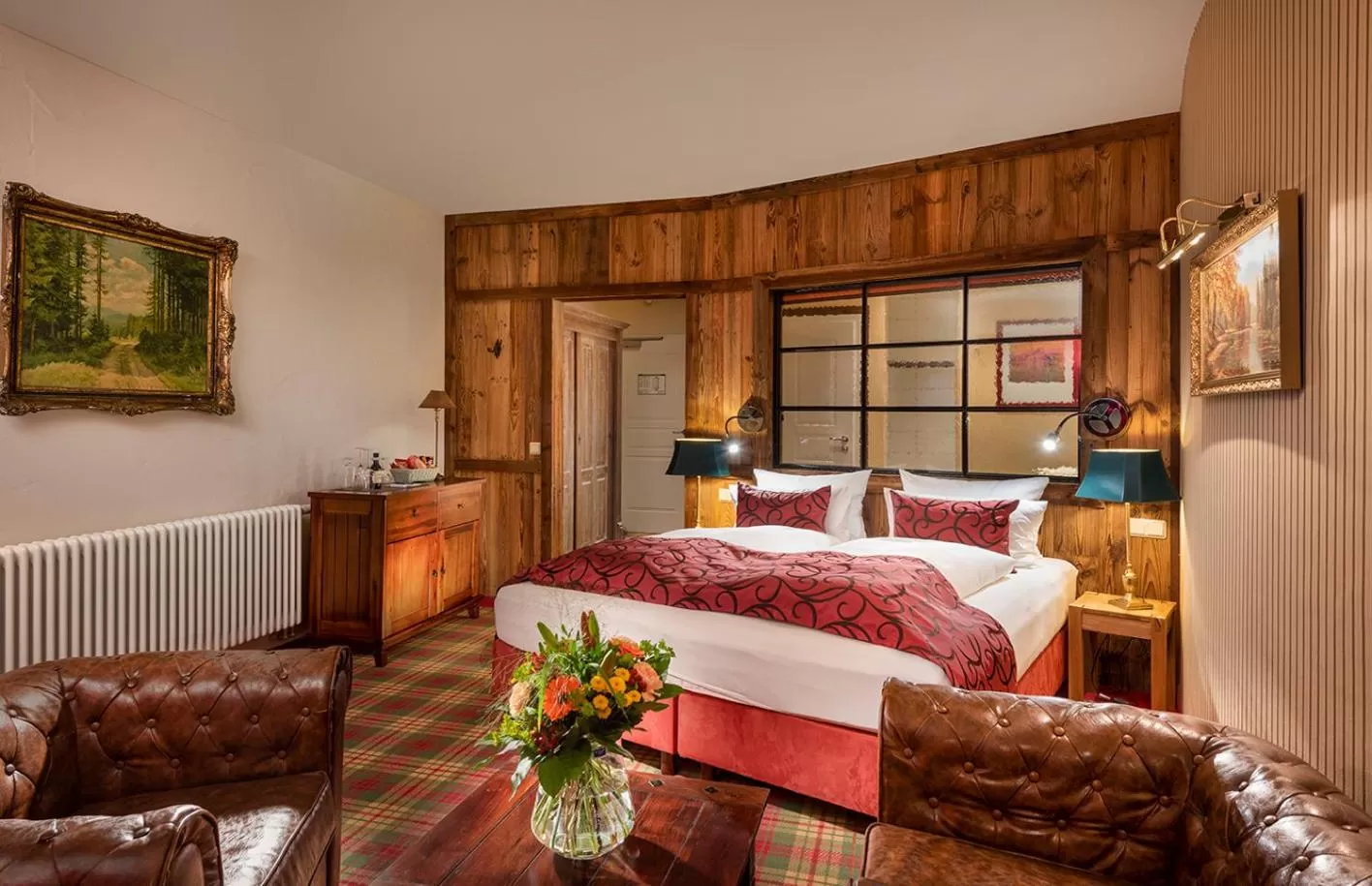 Bed in Wellnesshotel Seeschlößchen - Privat- Spa & Naturresort