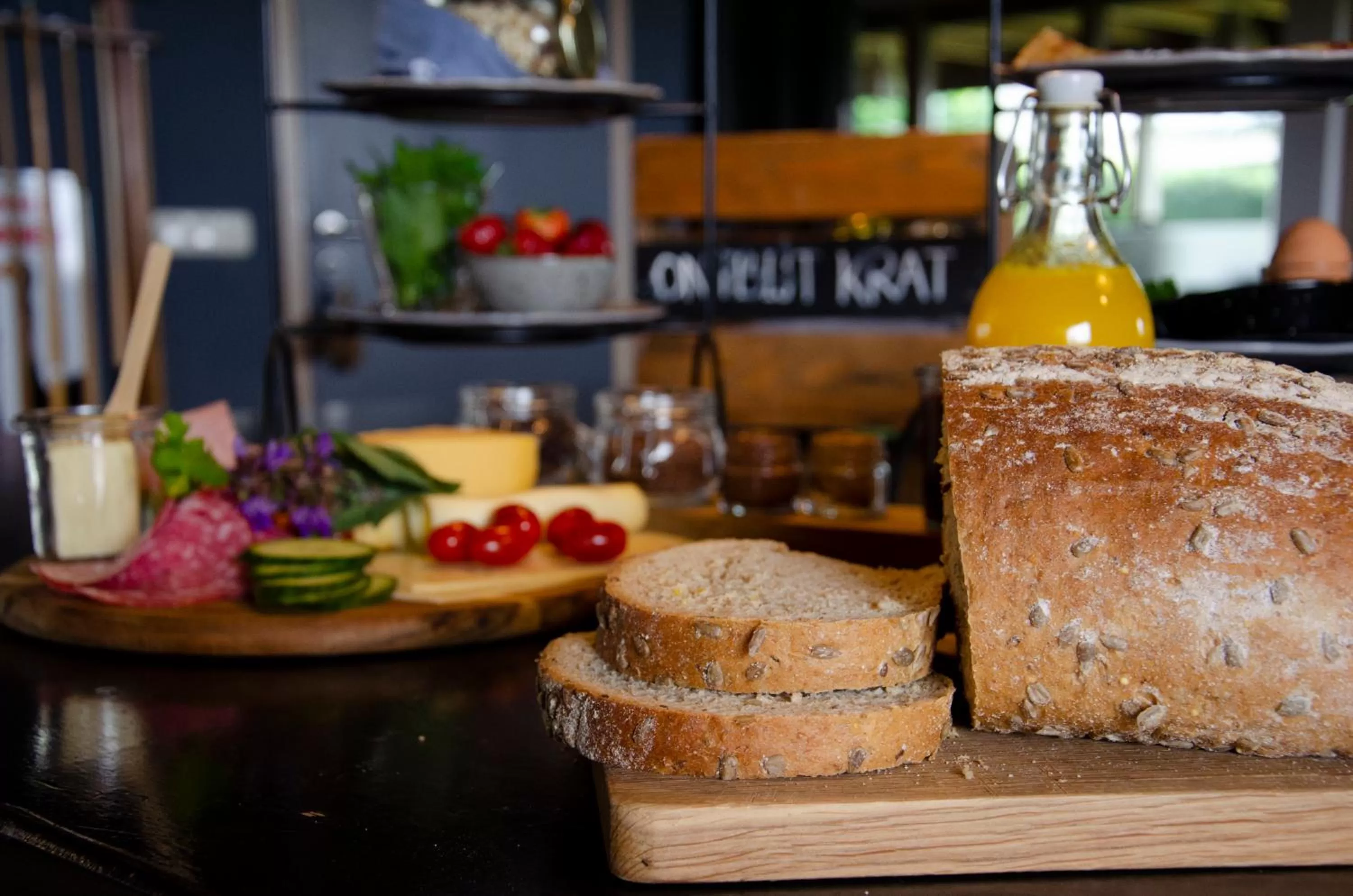 Food and drinks in Bed and Breakfast Bedstay op 8