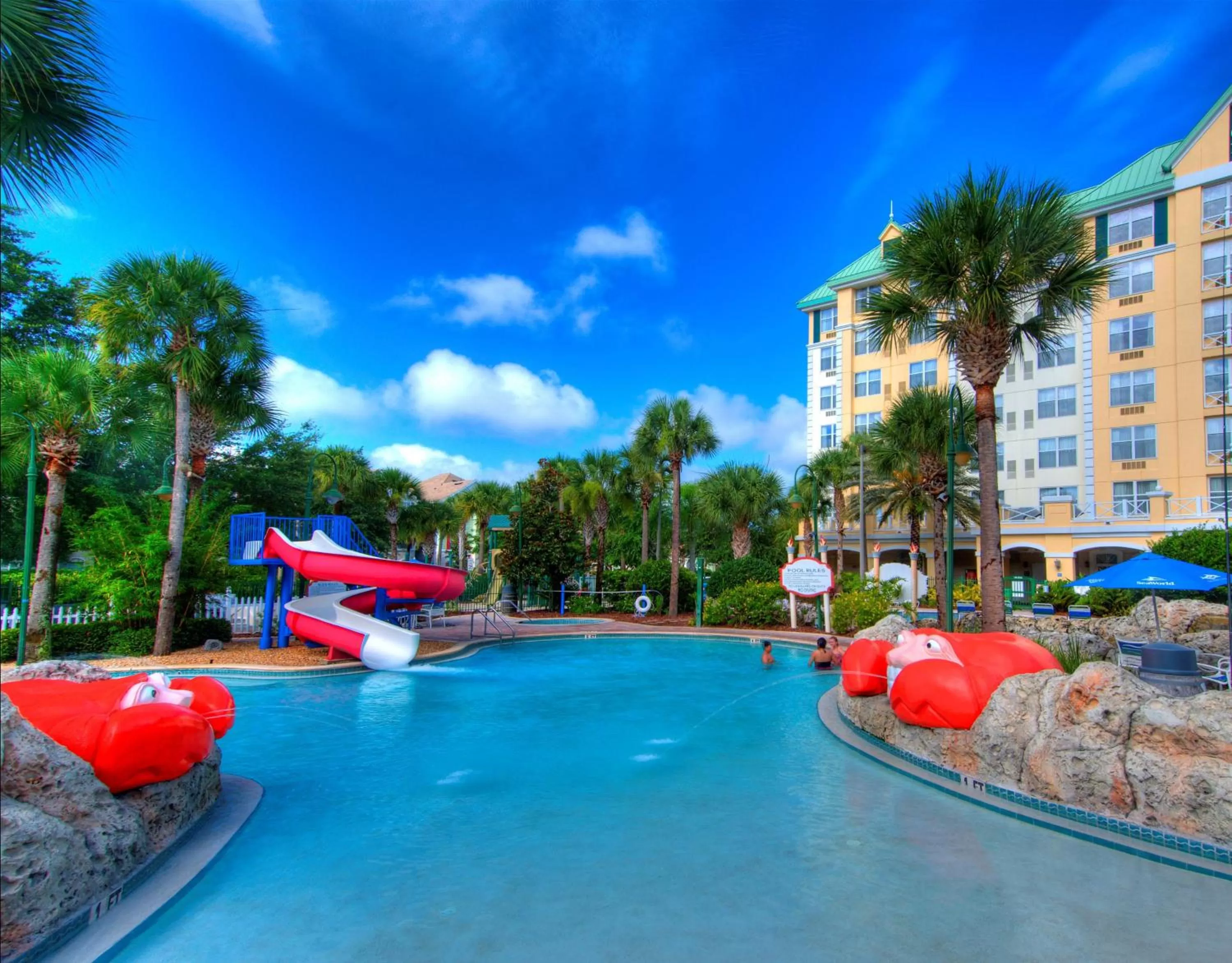 Swimming pool in Calypso Cay Vacation Villas