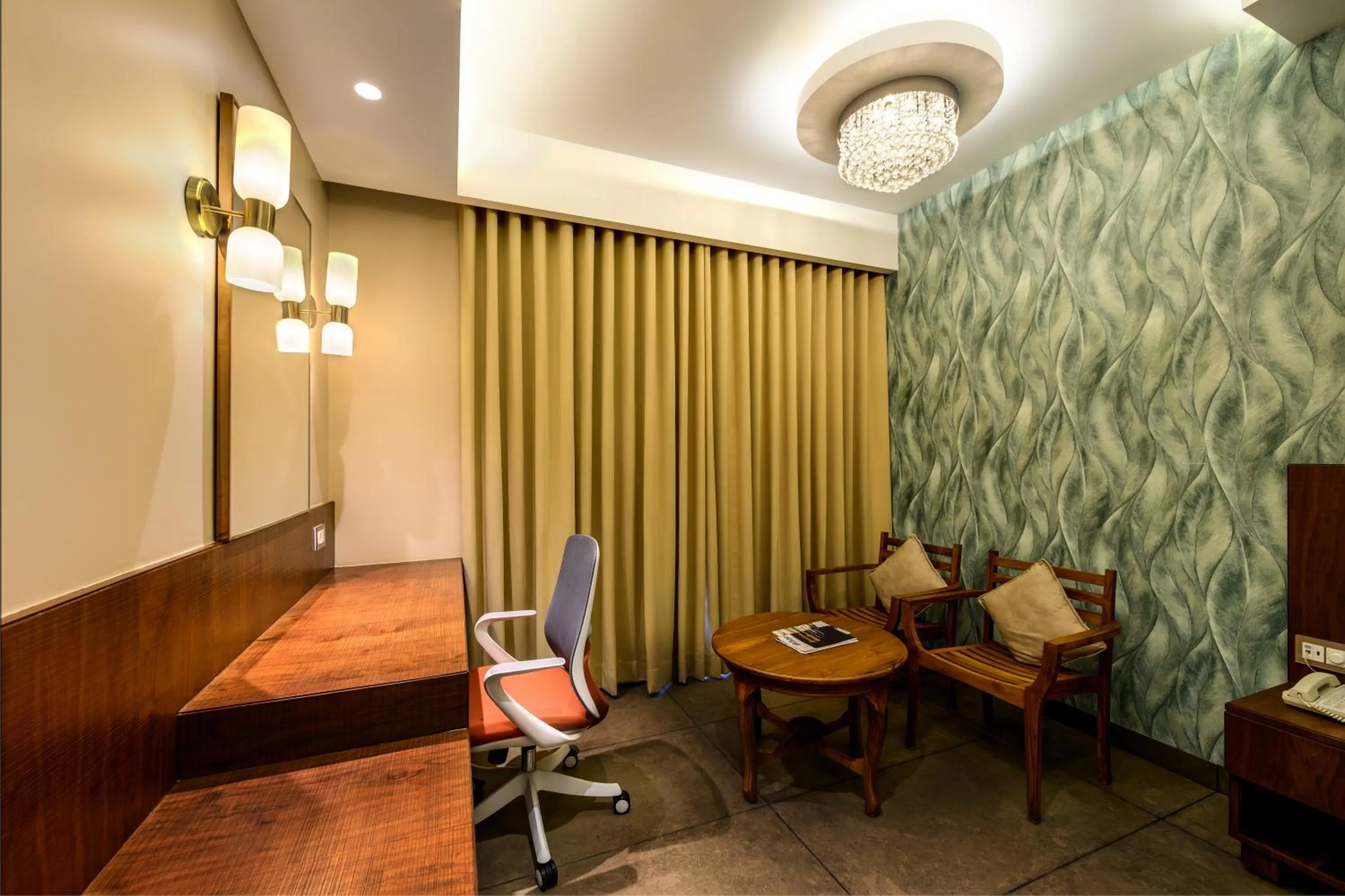 Seating area in Sundex Hotel