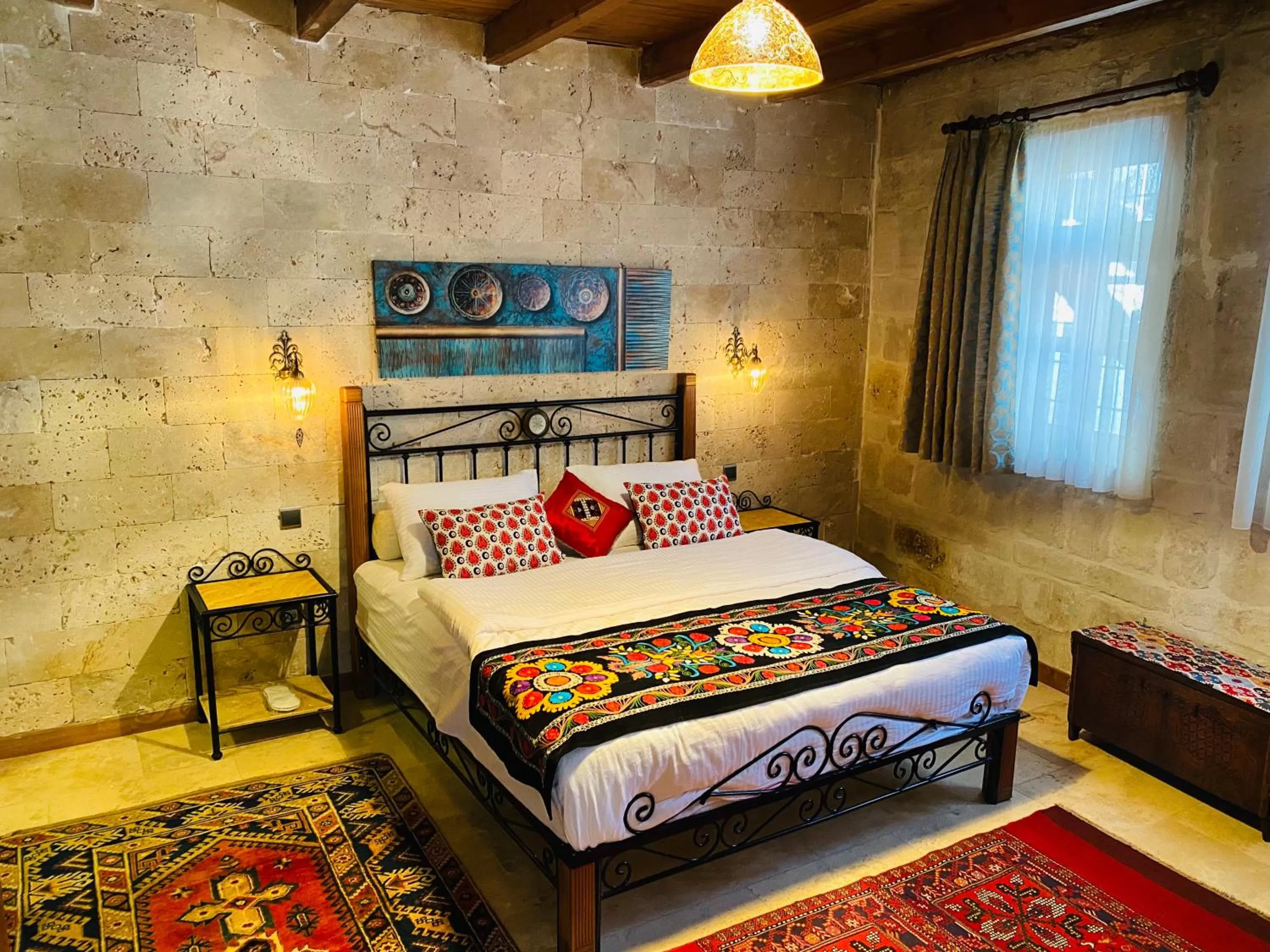Bed in YASTIK HOUSES - Cappadocia