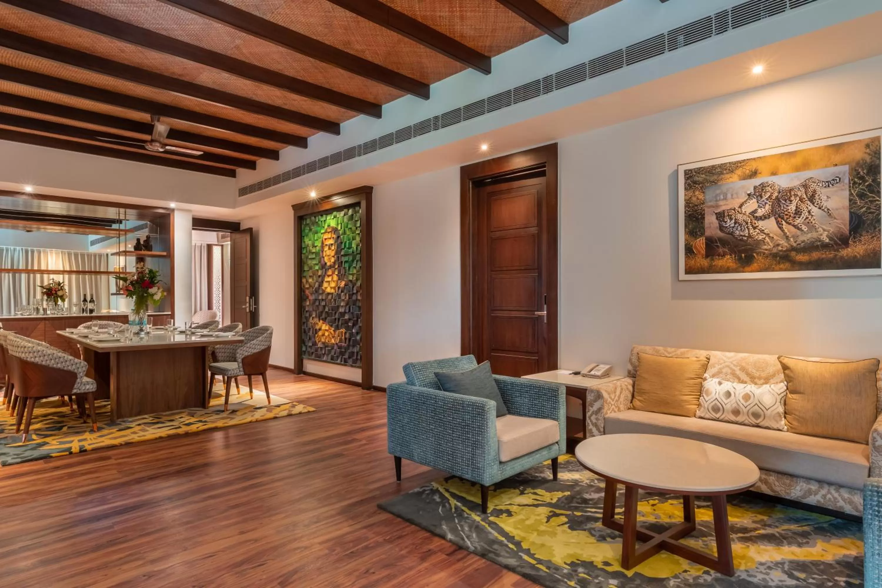 Living room in The Ananta Udaipur