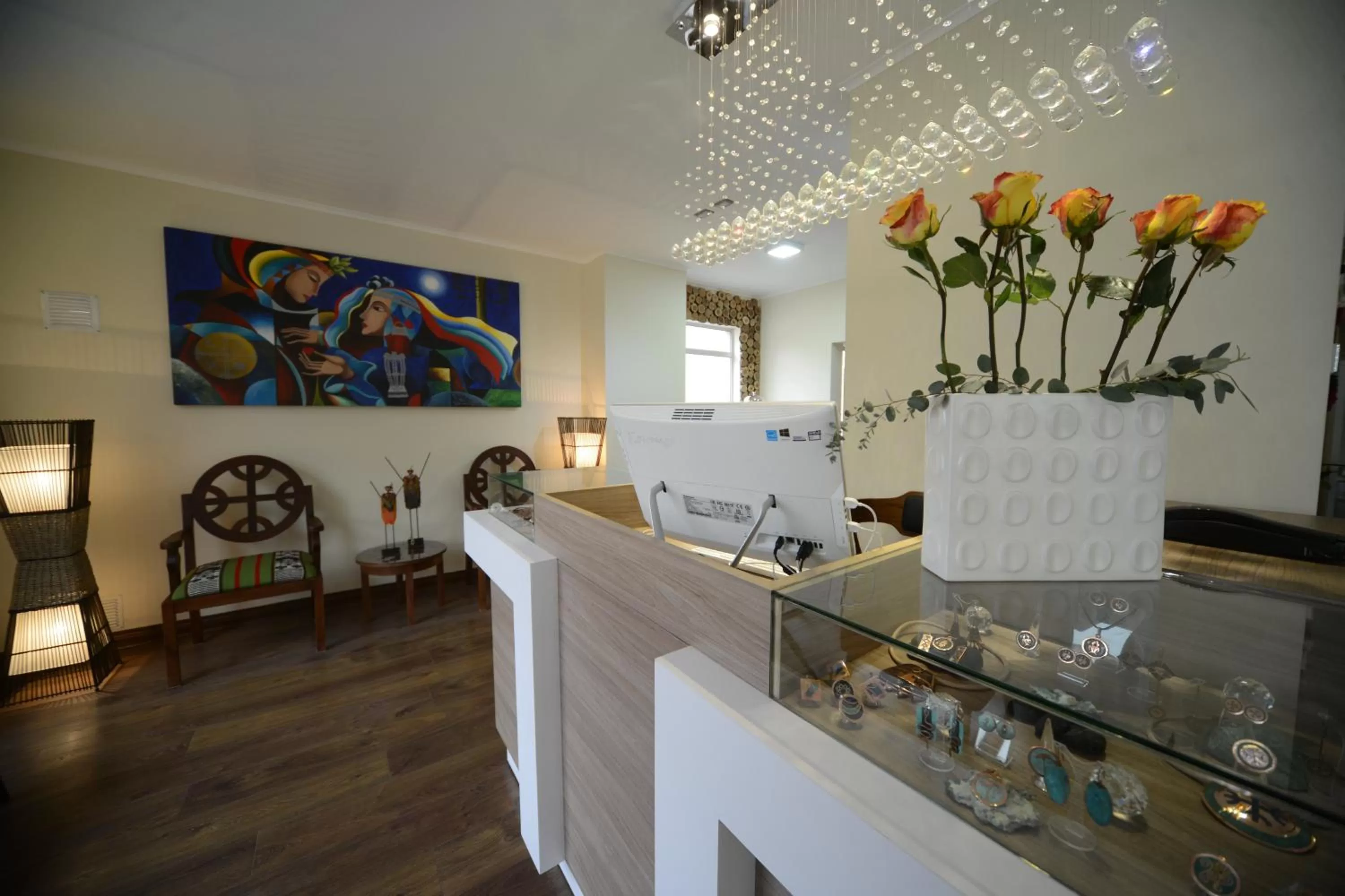 Lobby or reception in Hotel Boutique Reyall