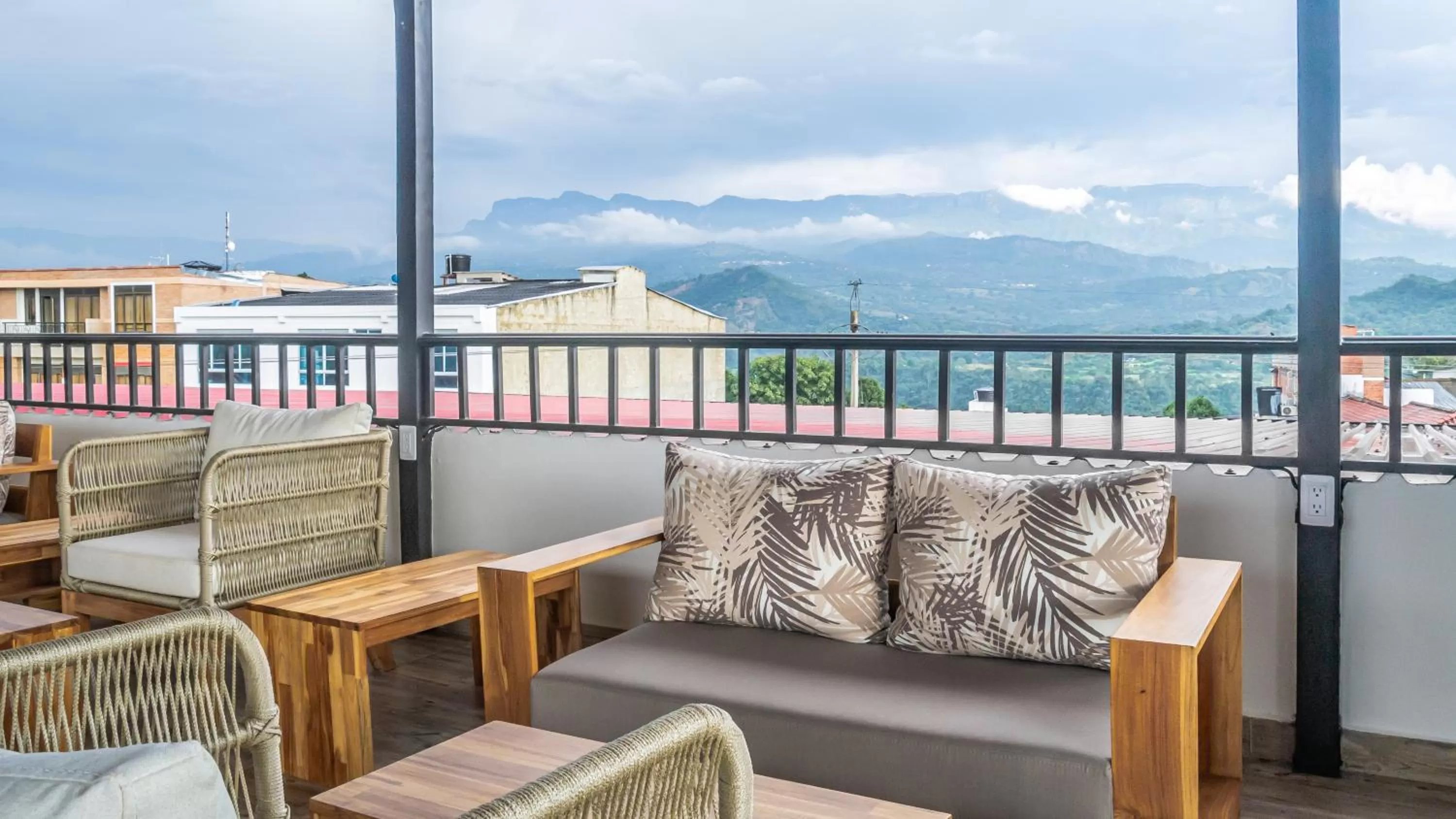 Balcony/Terrace in Hotel Le Falep