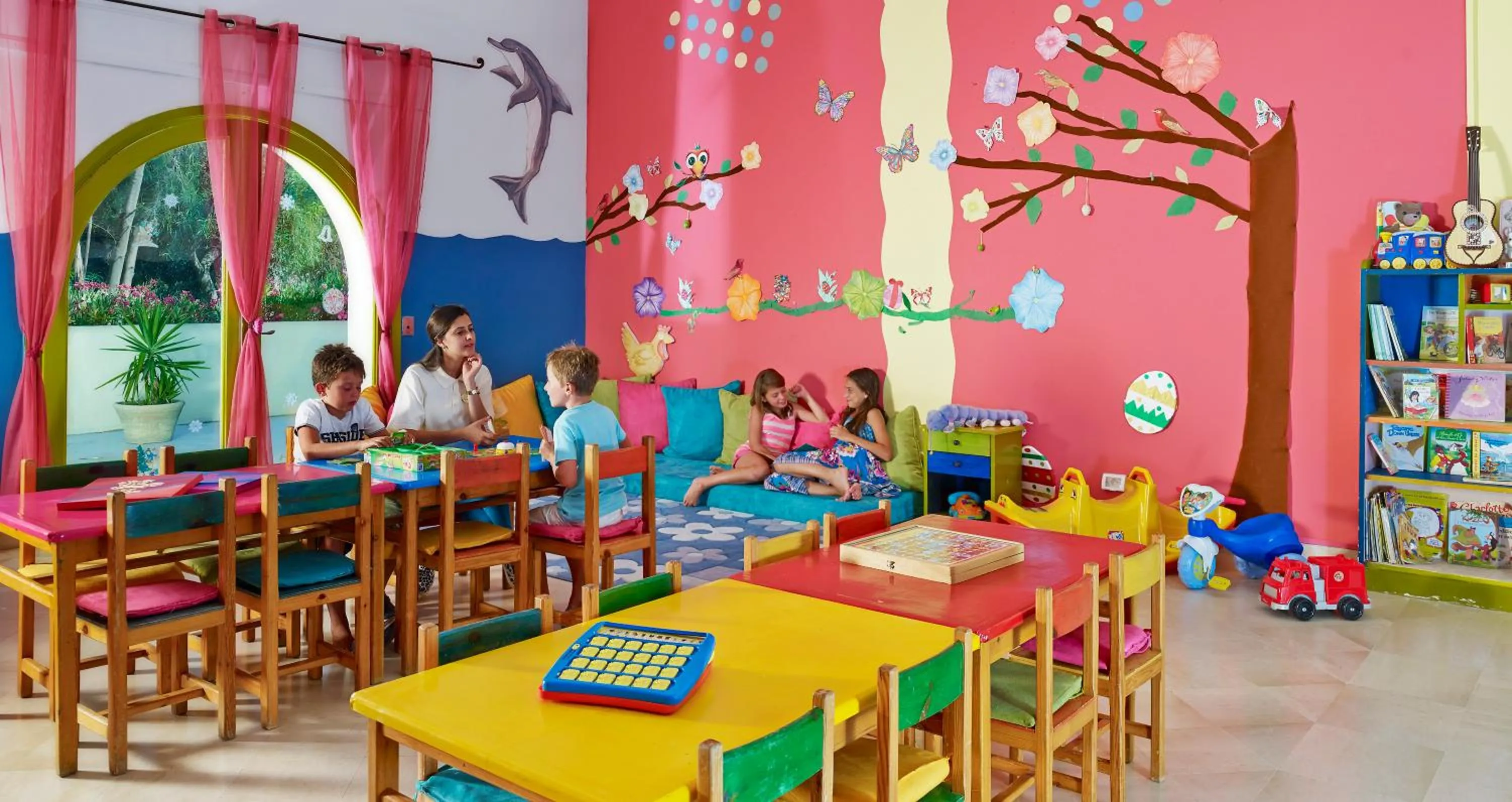 Kids's club in The Residence Tunis