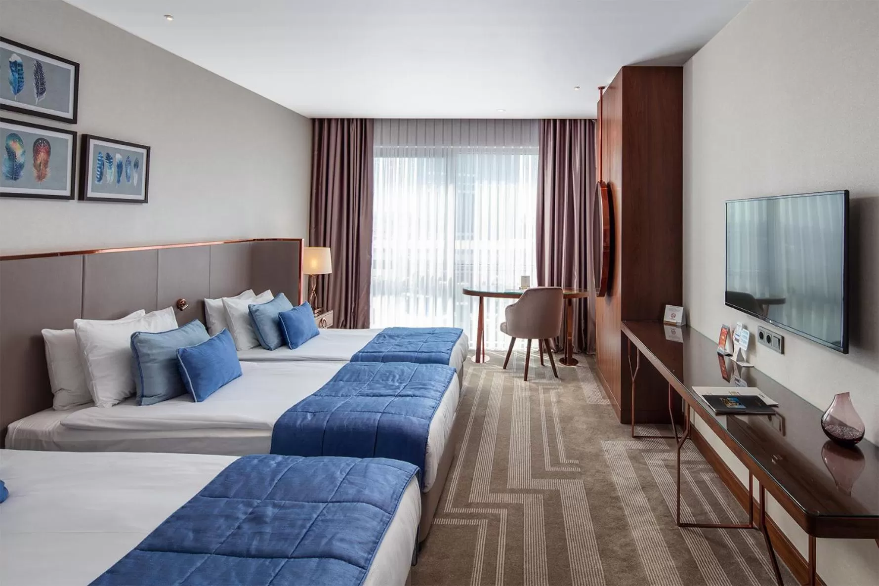 Bed in Lionel Hotel Istanbul