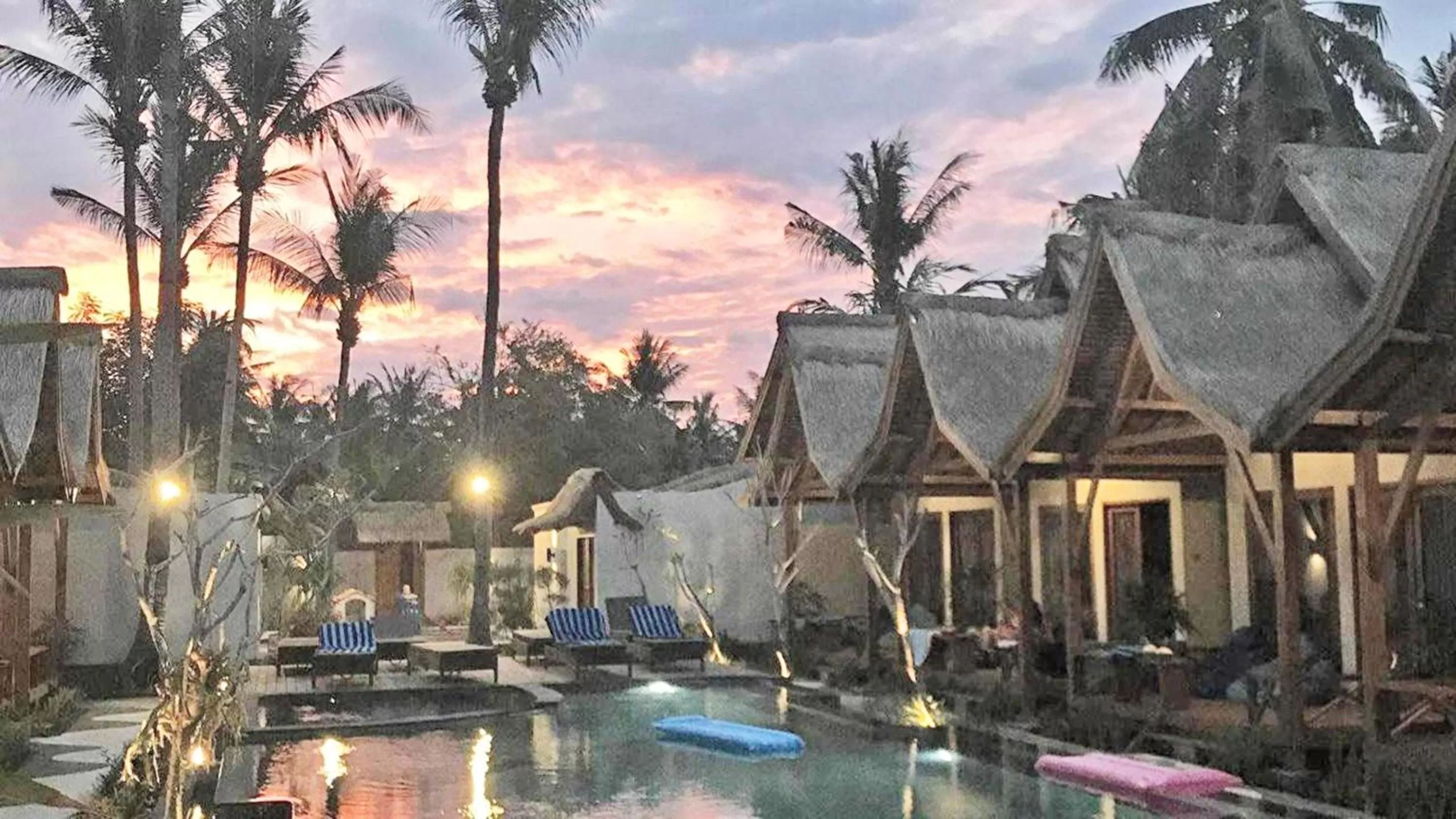 Property building in Gili One Resort