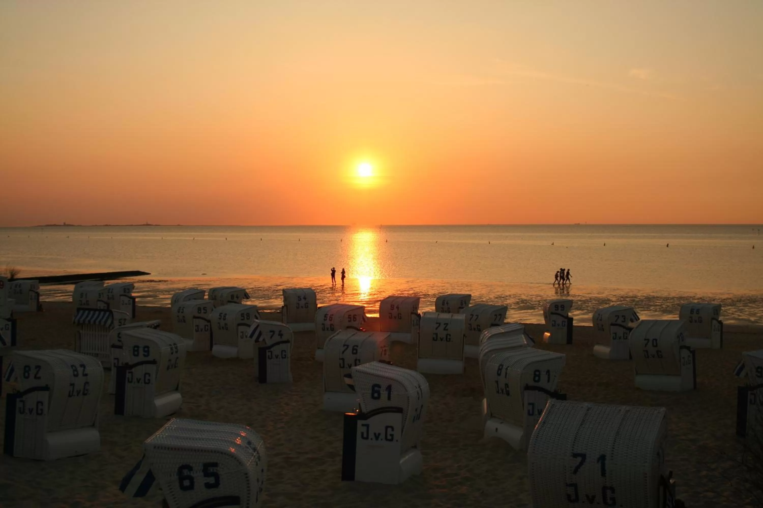 Beach in Aparthotel Am Meer