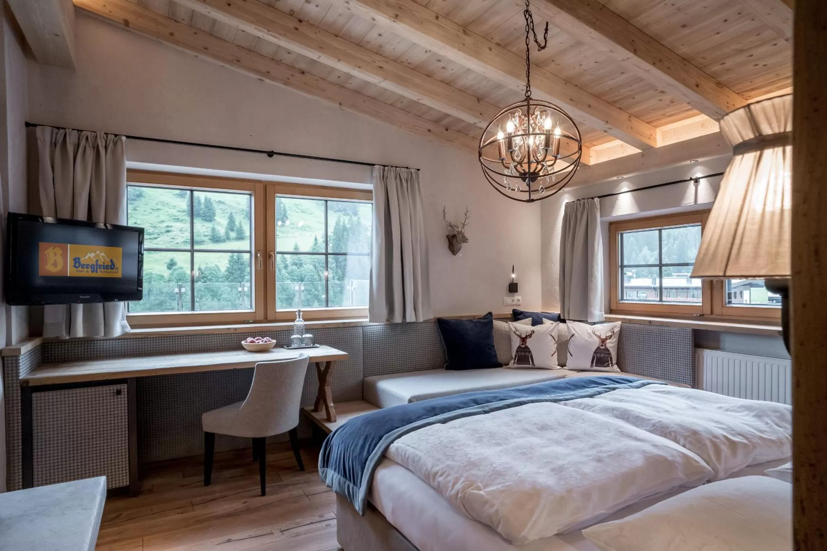 Bed in Aktiv- & Wellnesshotel Bergfried