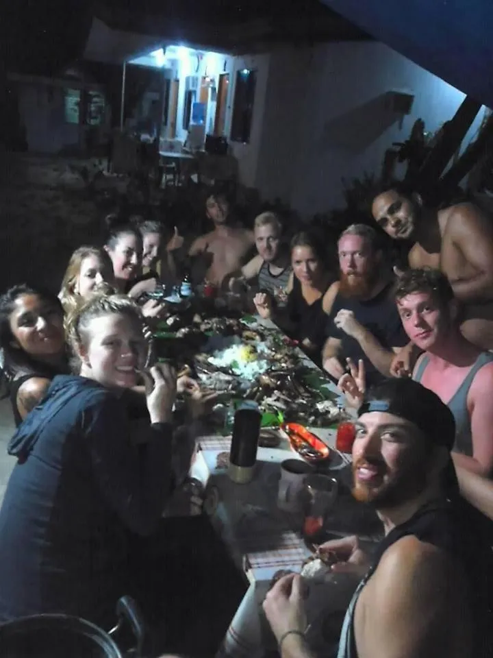 Dinner in Emoks Guest House