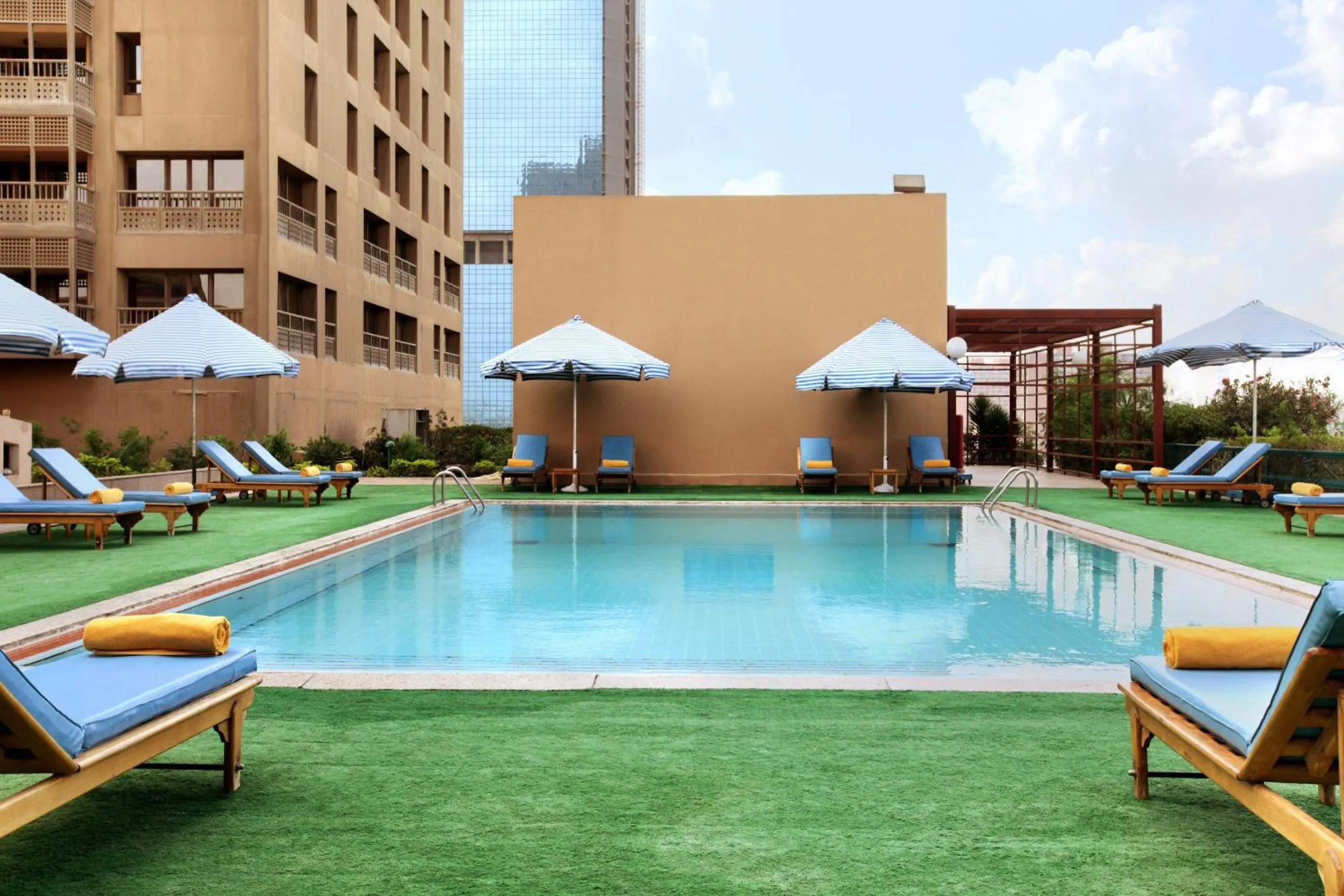 Swimming pool in Cairo World Trade Center Hotel & Residences