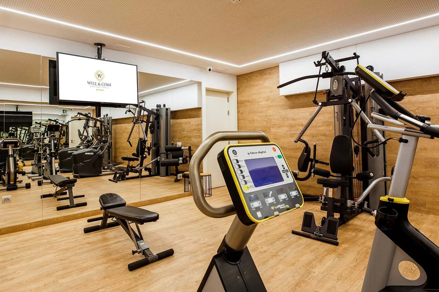 Fitness centre/facilities in Hotel Well and Come Barcelona