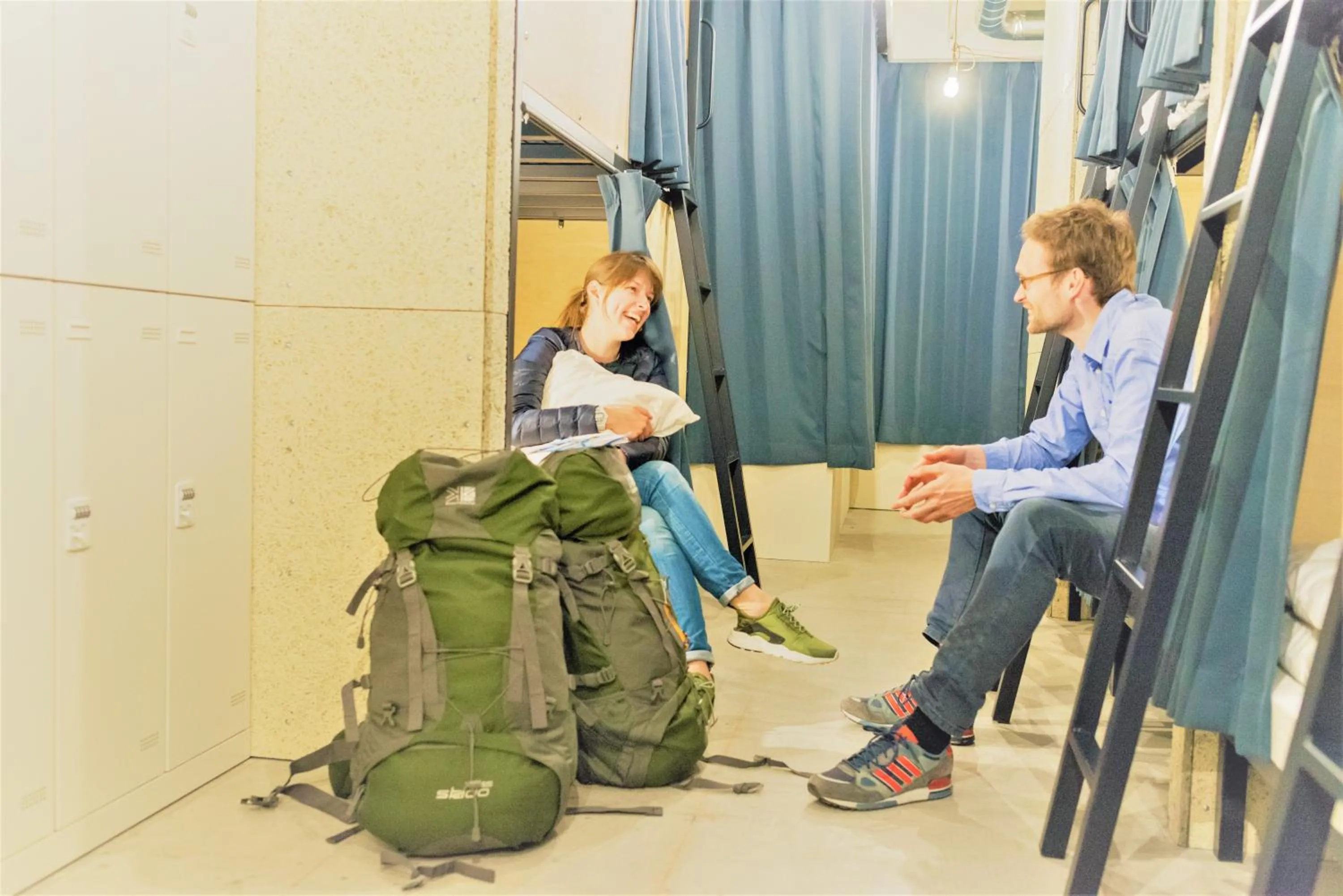 People in obi Hostel